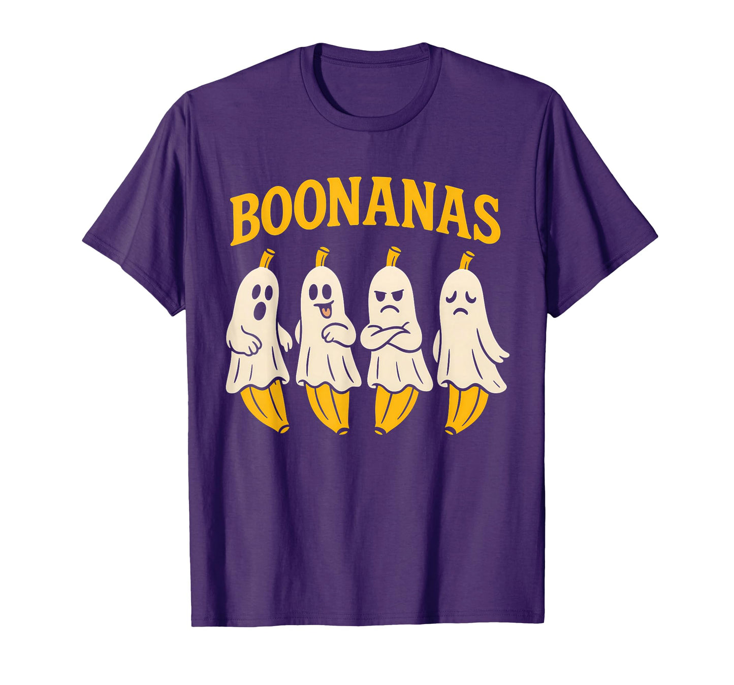 Boonanas Halloween Ghost Spooky Cute Banana Costume T-Shirt