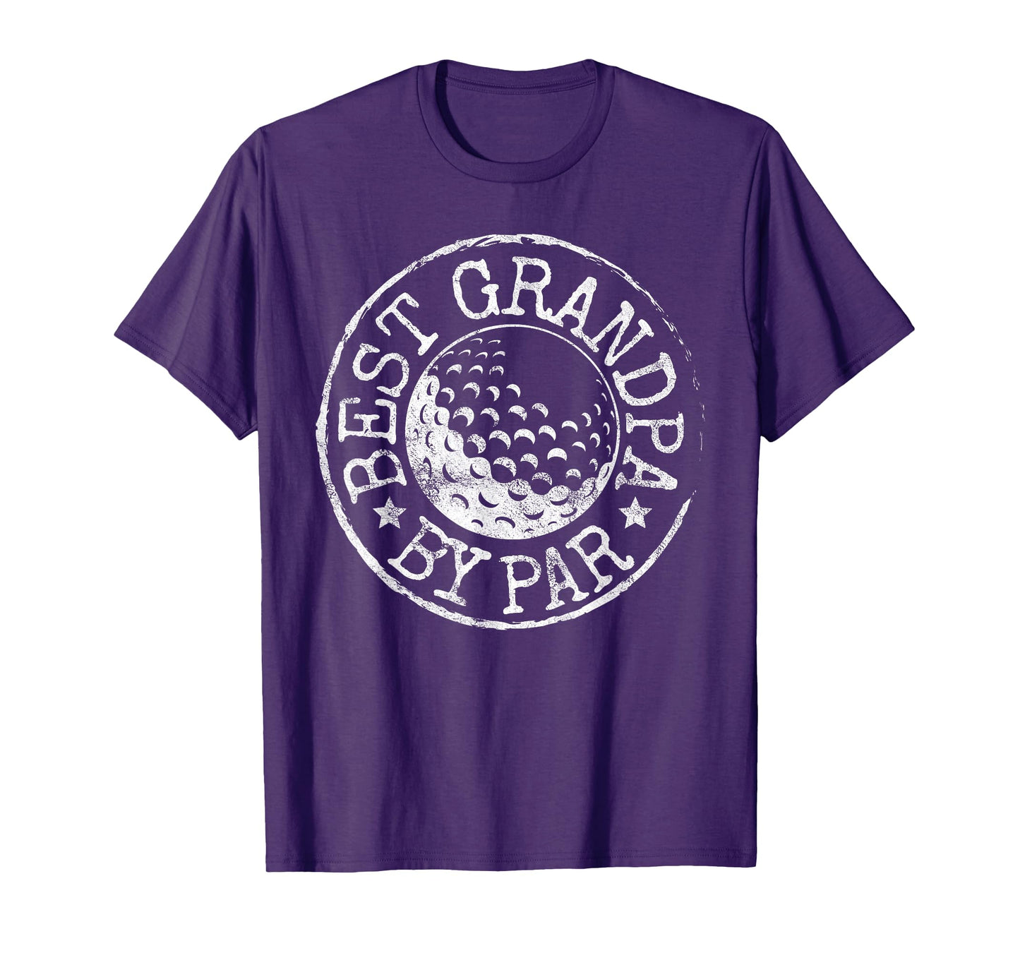 Best Grandpa by Par Golf Father's Day Gift Grandad Golfer T-Shirt
