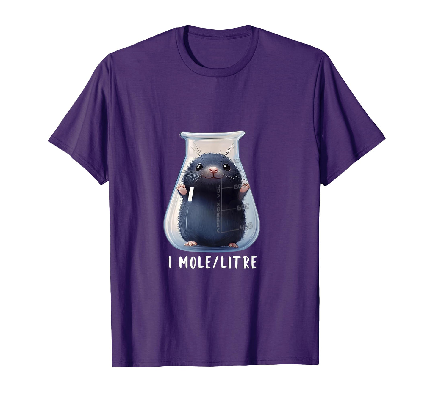 Funny Chemistry Science Student Mole T-Shirt