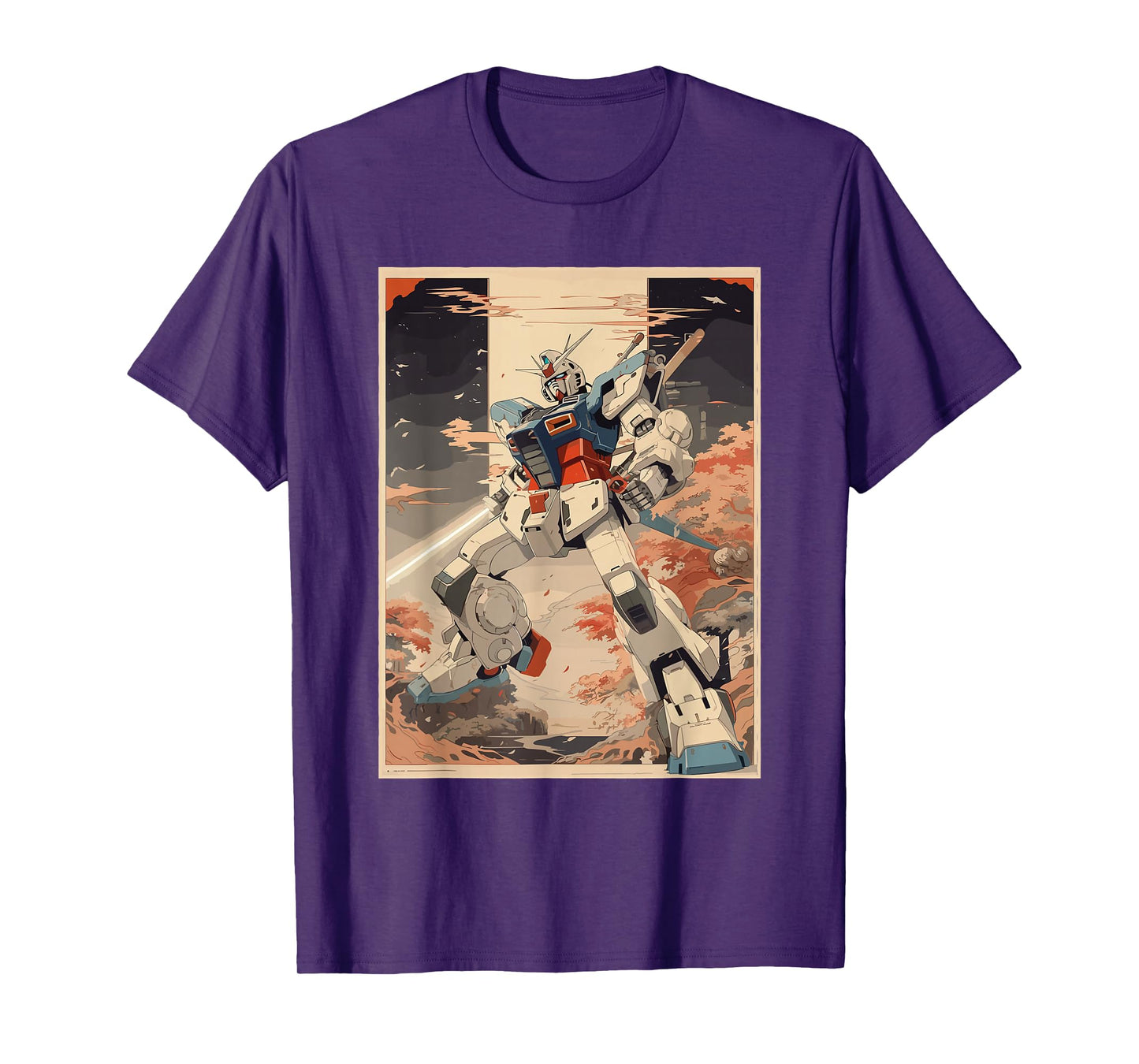 Anime Japanese robot giant mecha anime robot action figure T-Shirt