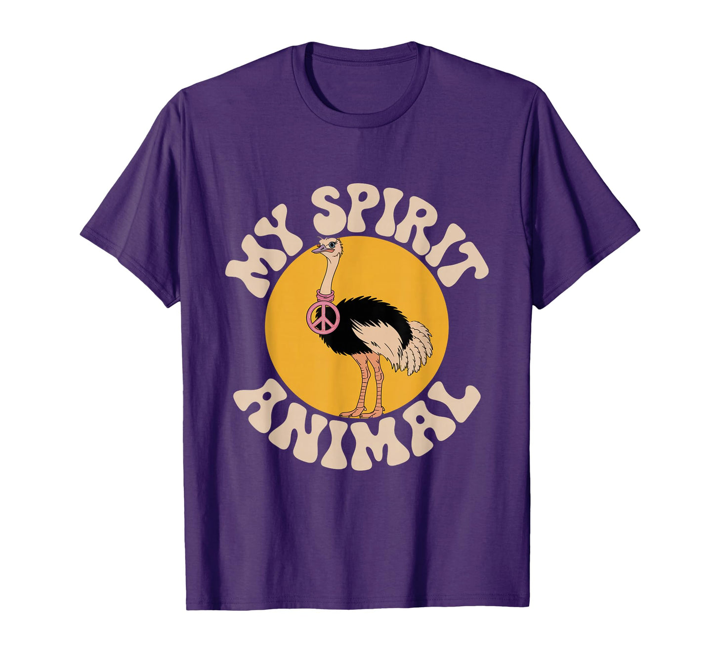 Funny Ostrich Is My Spirit Animal Quote Funny Ostrich Quotes T-Shirt