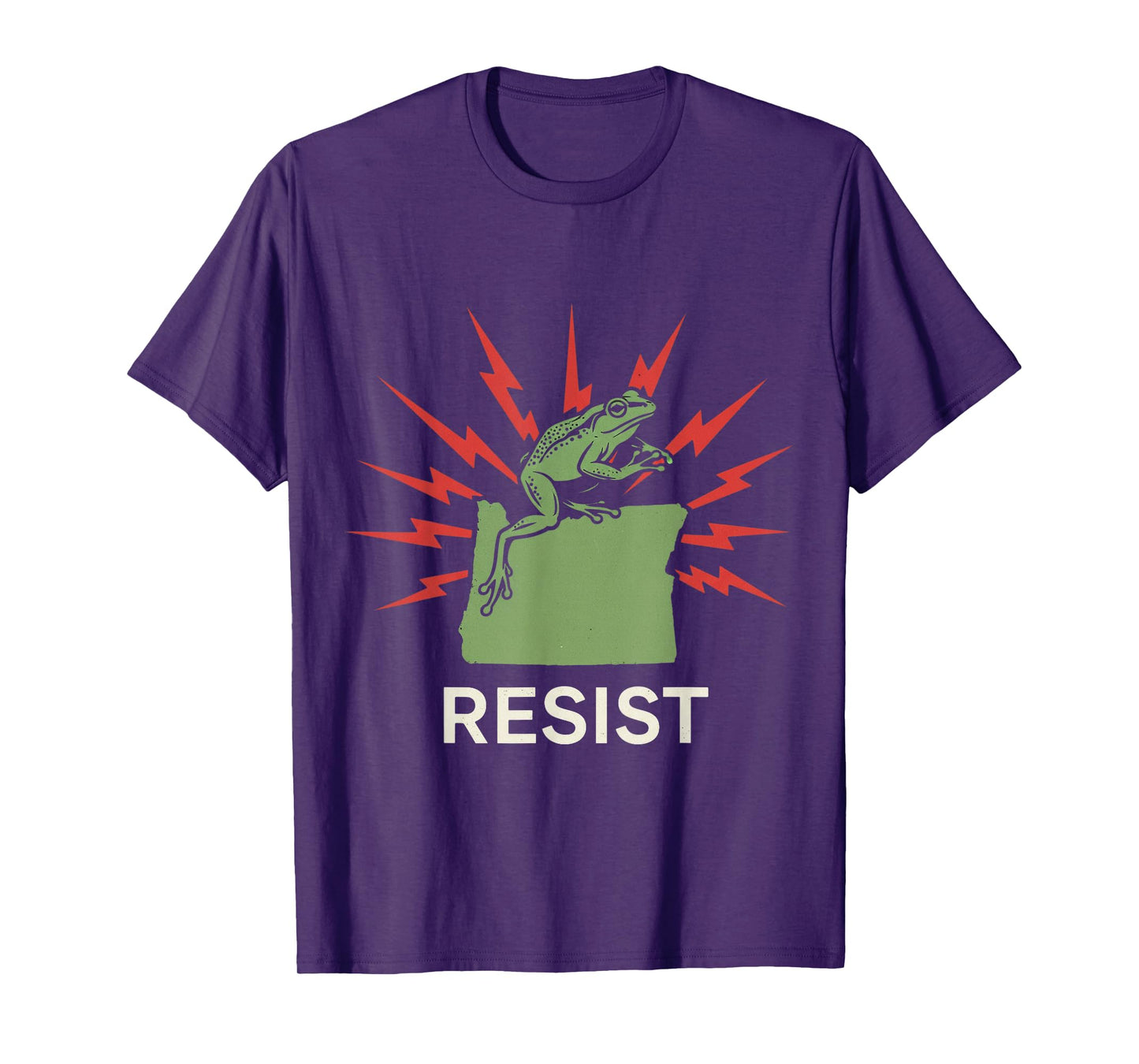 Portland Frog Protest Shirt Funny Portland Frog Protest T-Shirt