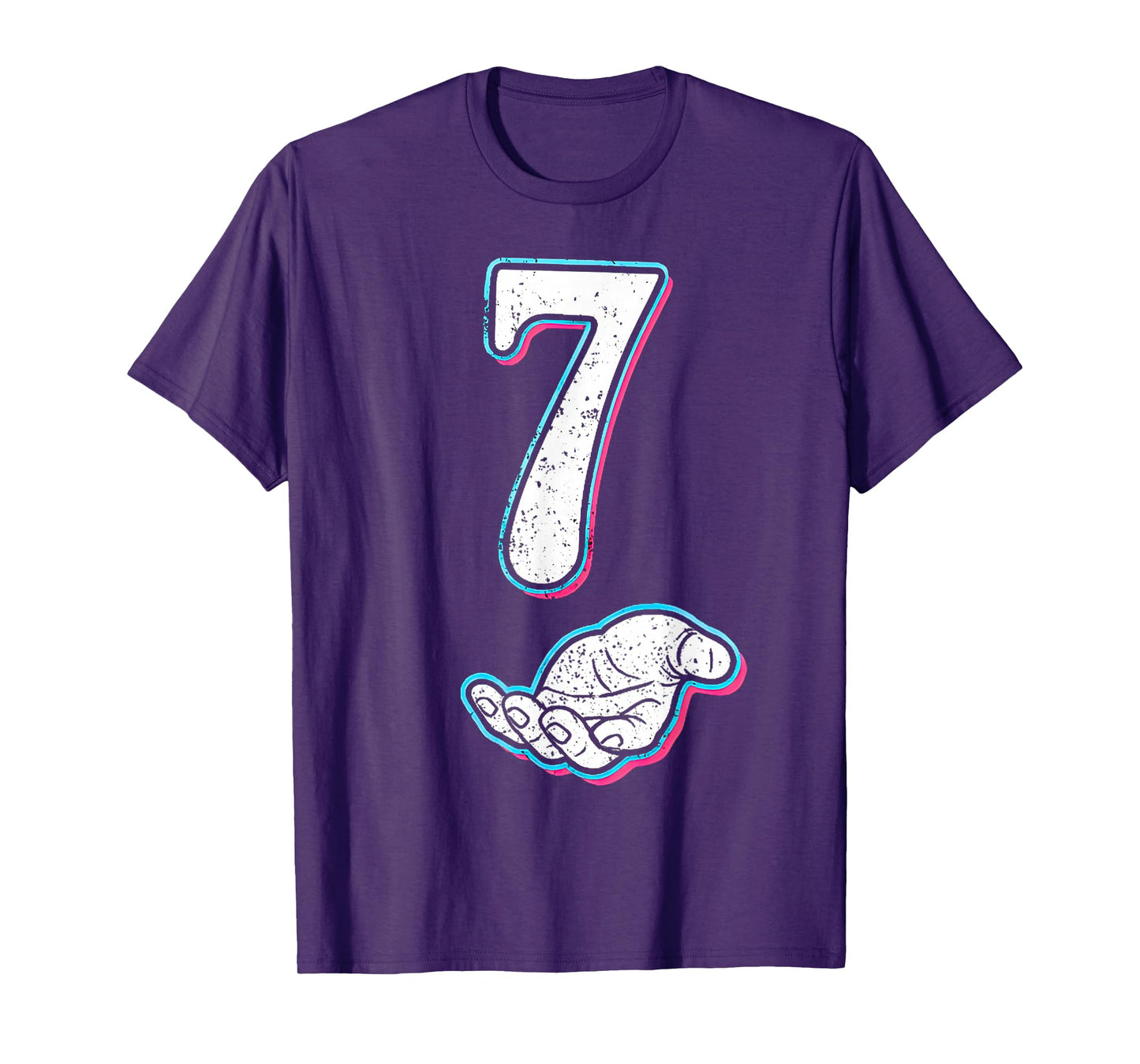Number 7 Matching 67 Meme Halloween Costume Men Women Kids T-Shirt