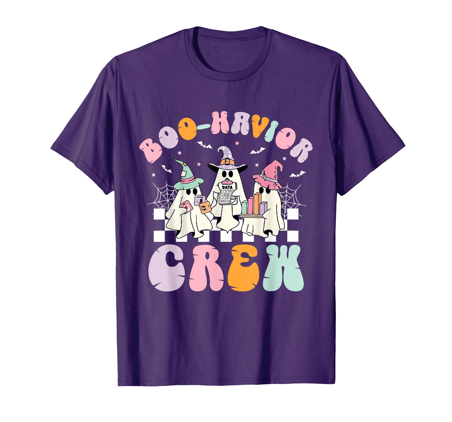 Retro Boo-Havior Crew Behavior Analyst Halloween RBT T-Shirt