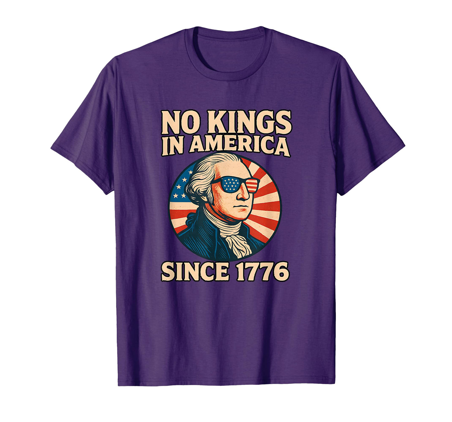 No Kings in America 1776 T-Shirt