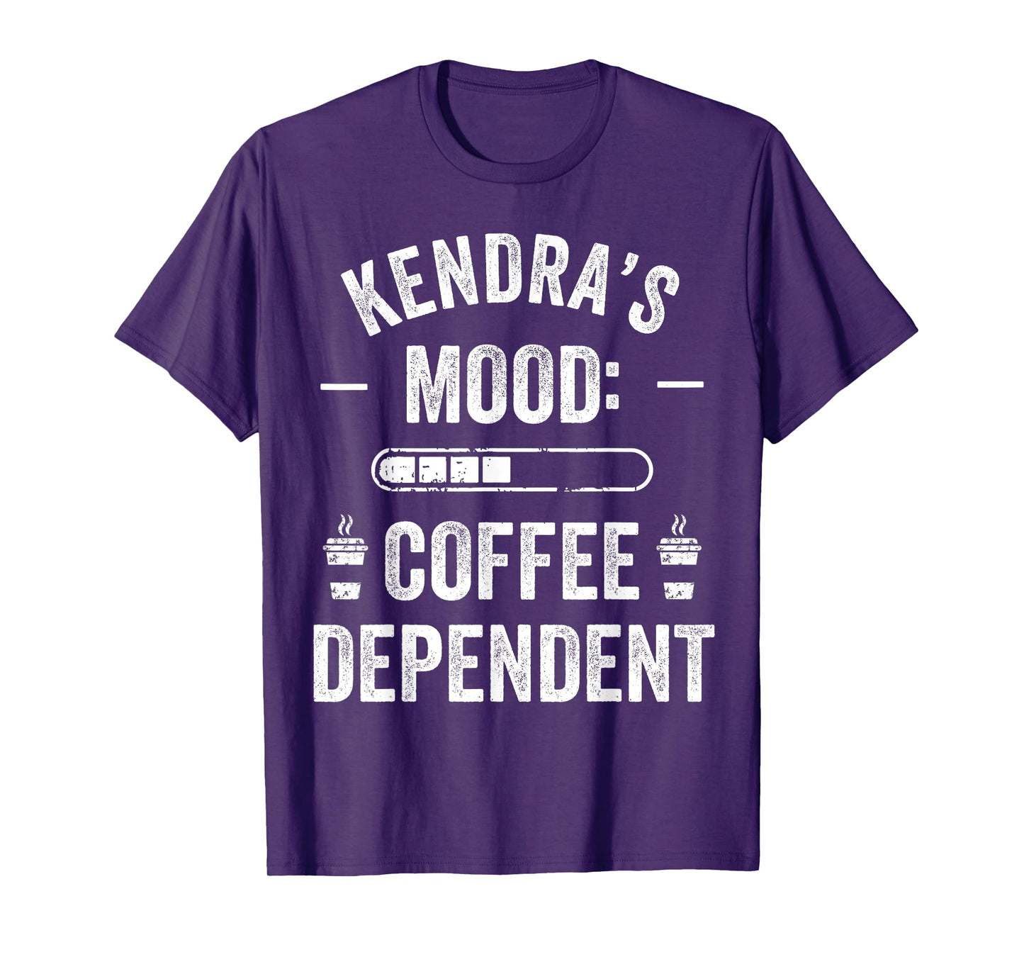 KENDRA Personalized Cute Coffee Girls KENDRA Name T-Shirt
