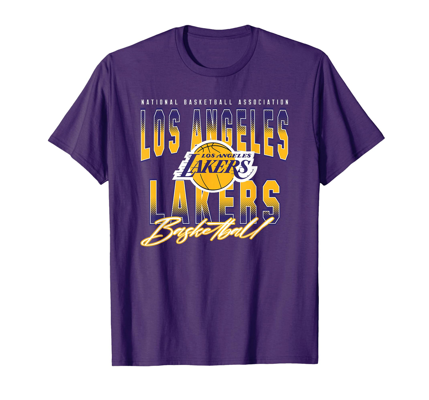 NBA Official Los Angeles Lakers Fade Out T-Shirt