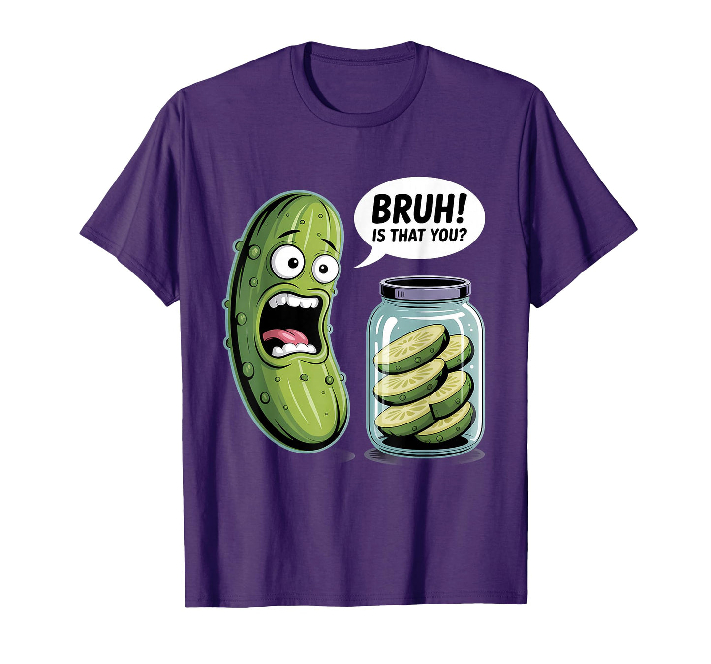 Pickle Dill Cucumber Pickling Funny Pickled Lover T-Shirt