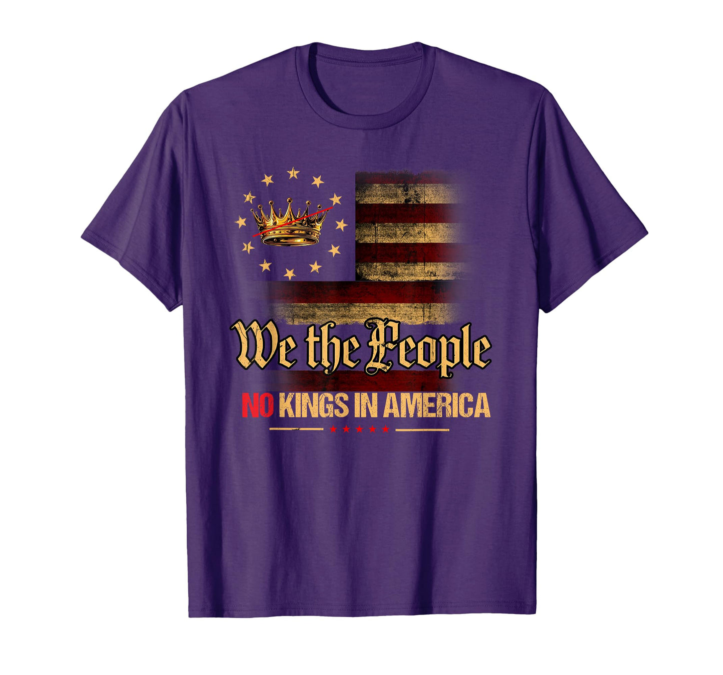 No Kings in America for Men, Women Shirt T-Shirt