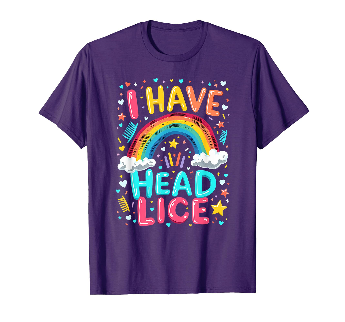 I Have Head Lice Funny Retro Offensive Inappropriate Meme T-Shirt