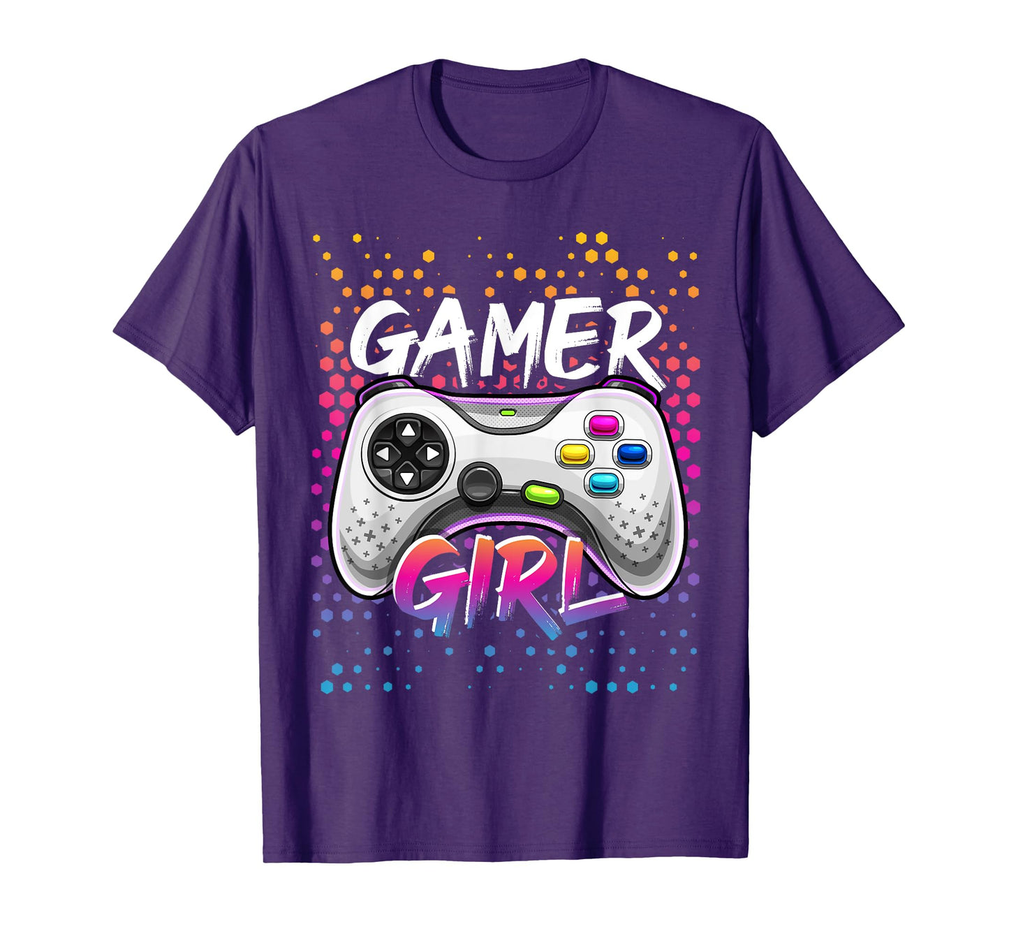Gamer Girl Video Game Controller Gaming Birthday Gift Girls T-Shirt