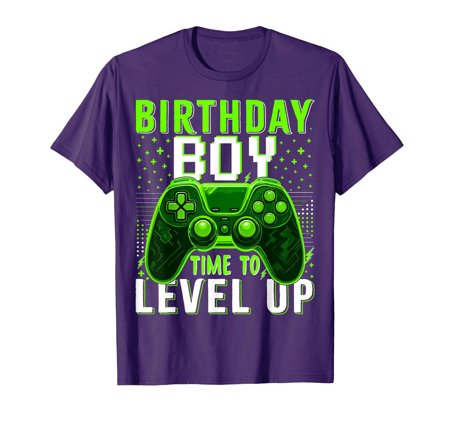 Birthday Boy Time to Level Up Video Game Birthday Gamer Boys T-Shirt