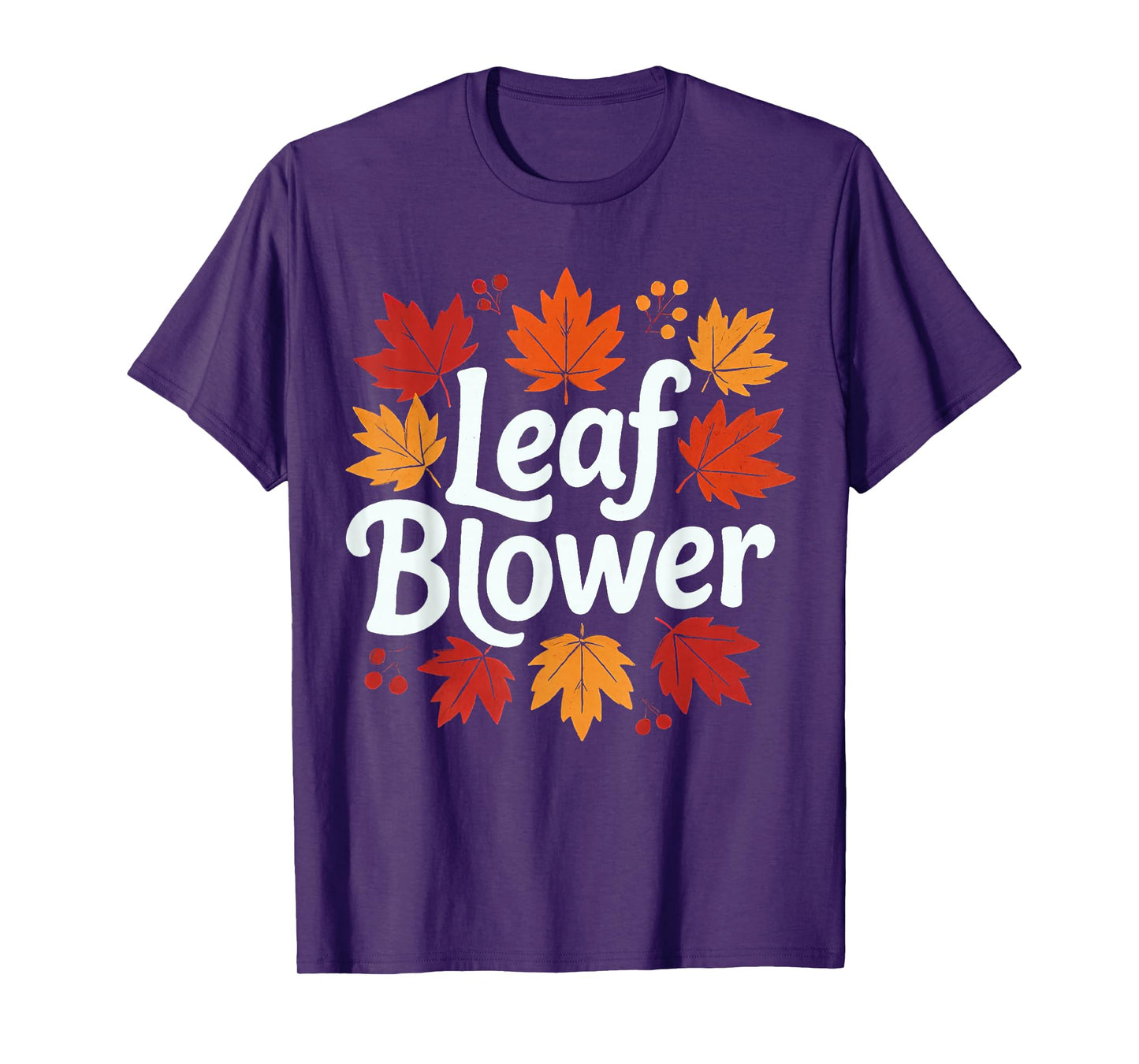 Spooktacular Fall Leaf Blower Sucking Leaf Blowers Cozy T-Shirt