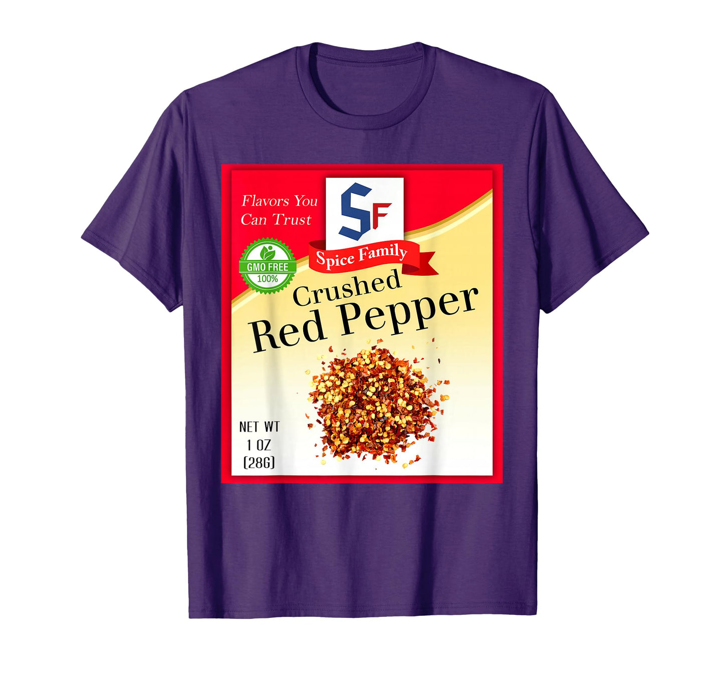 Crushed Red Pepper Spice Group Costume Family Matching T-Shirt