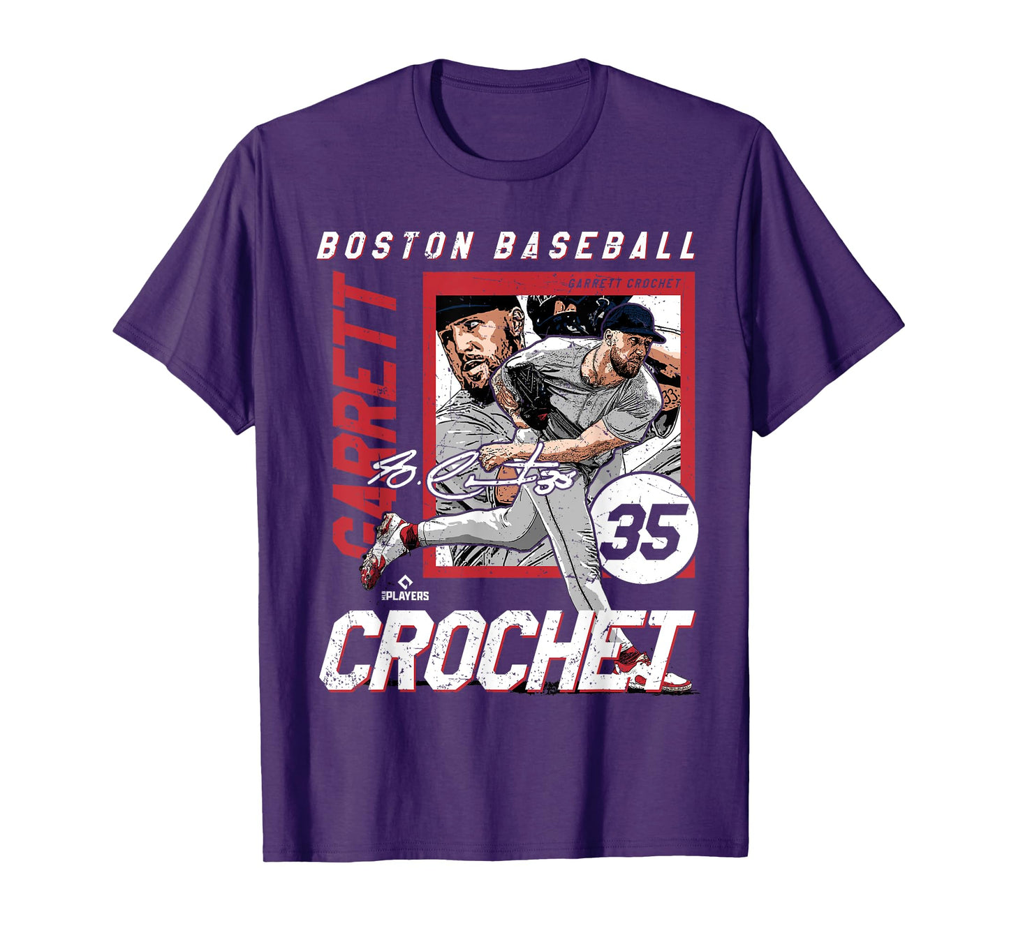 Garrett Crochet | Boston Baseball Players | MLBGCR203M T-Shirt