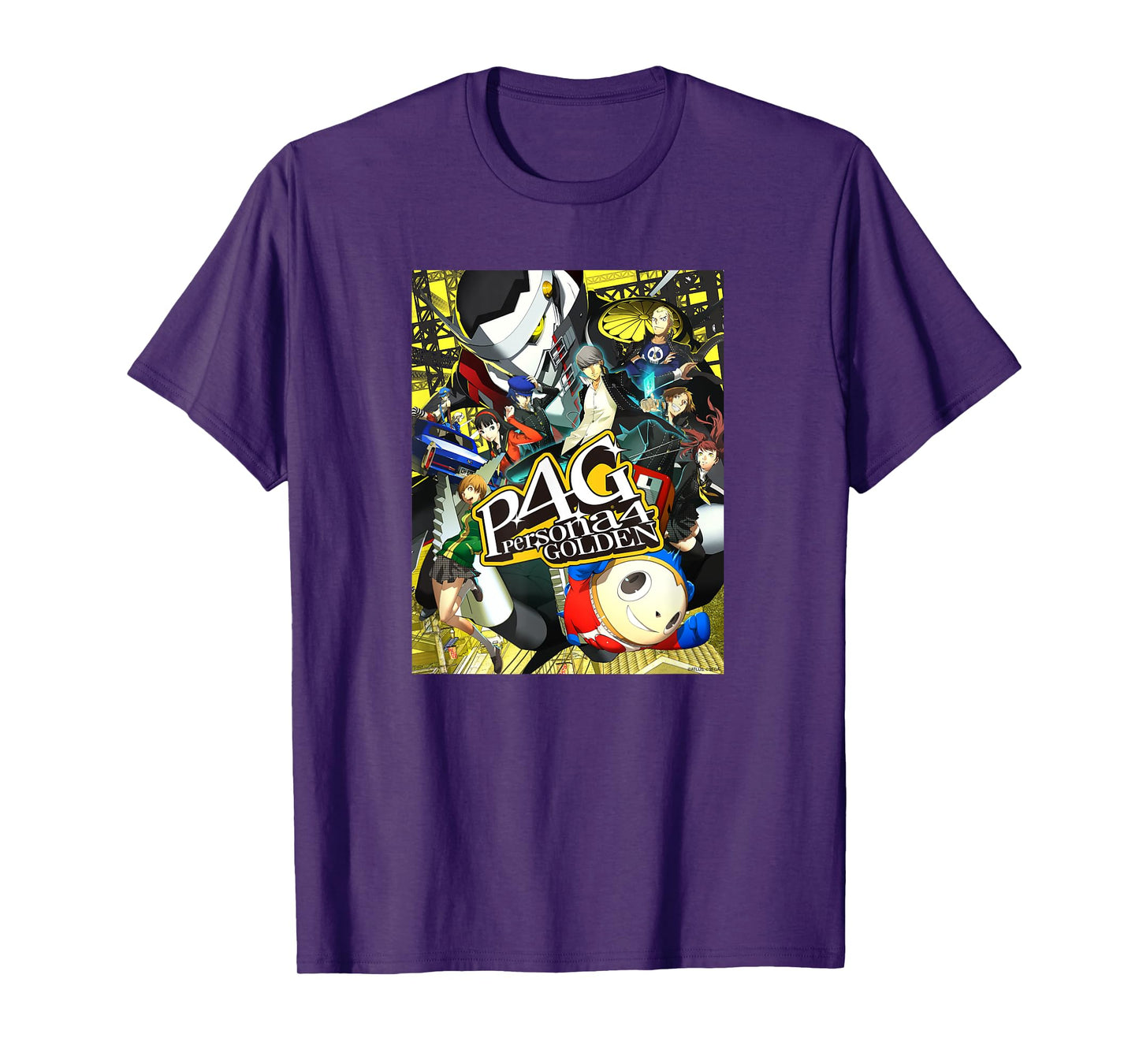 Persona 4 Golden All Characters with Izanagi ATLUS T-Shirt