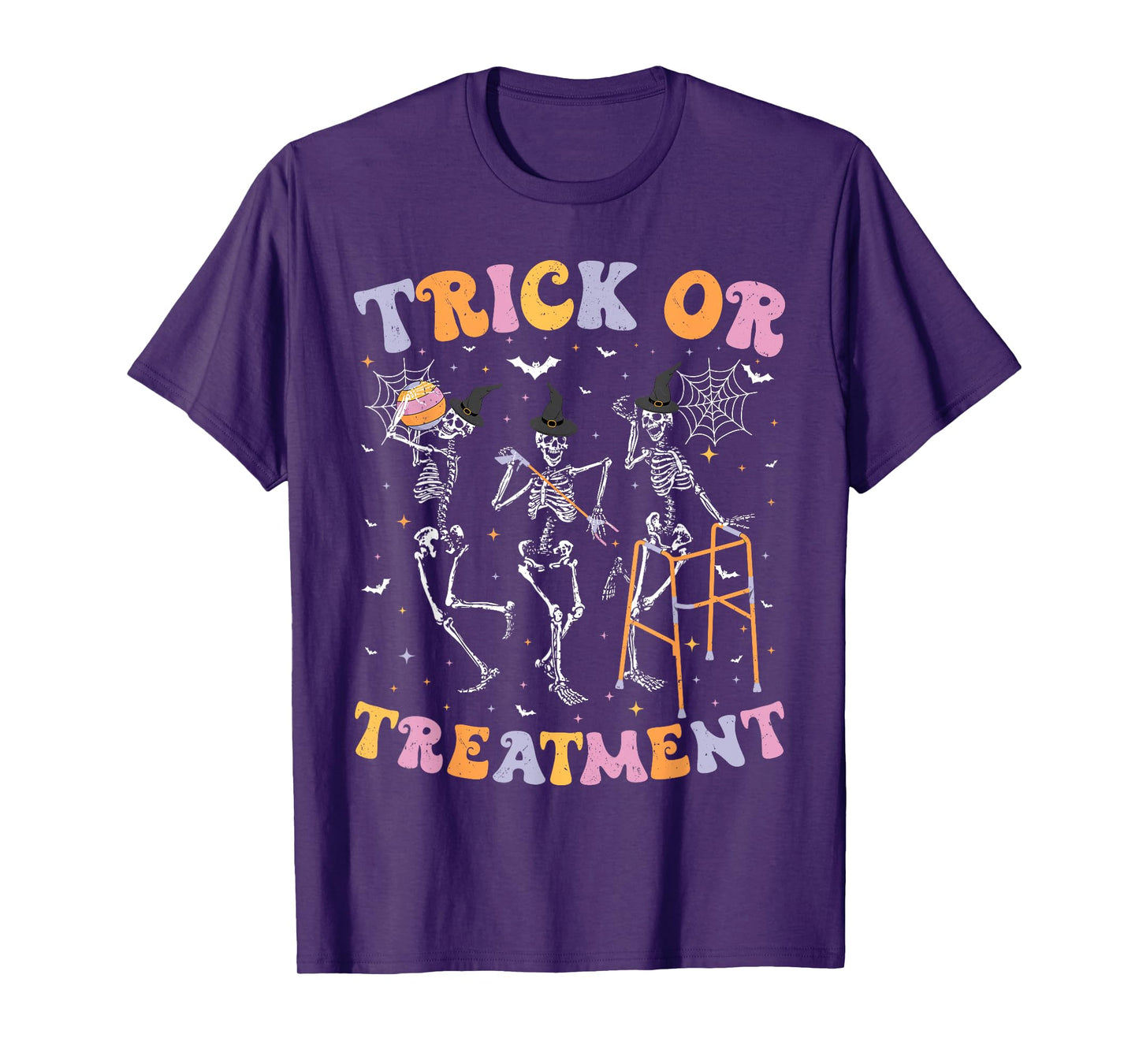 Trick or Treatment PT Physical Therapy Therapist Halloween T-Shirt