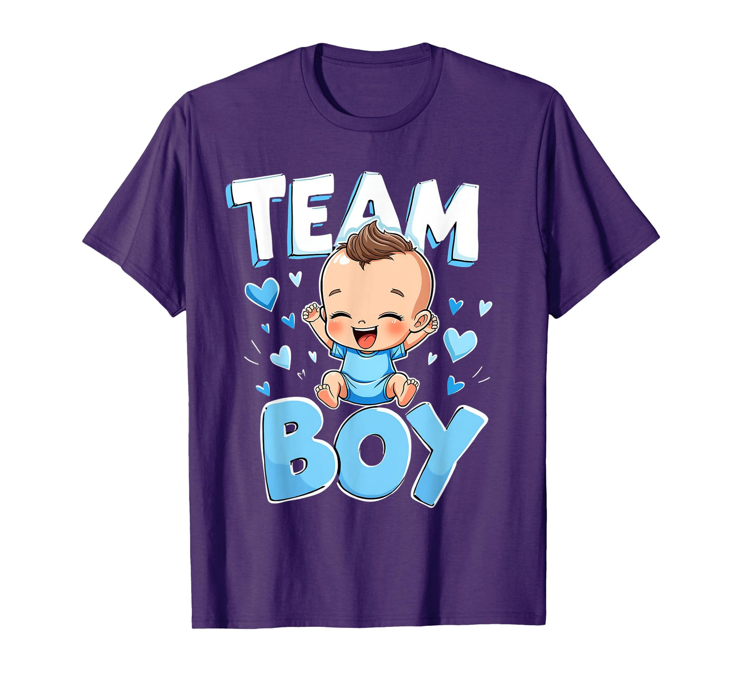 Team Boy Gender Reveal T-Shirt