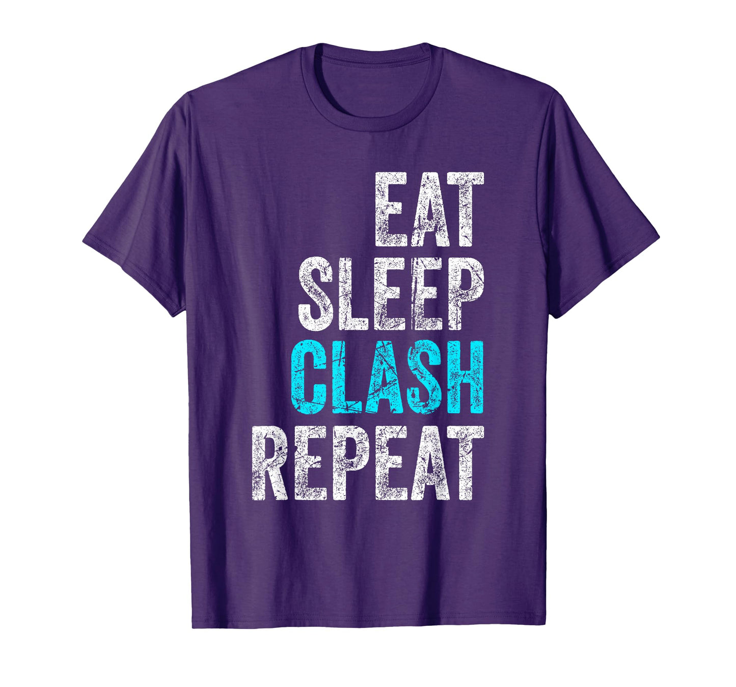 Gaming Clan Apparel Eat Sleep Clash Repeat Clans Vintage T-Shirt