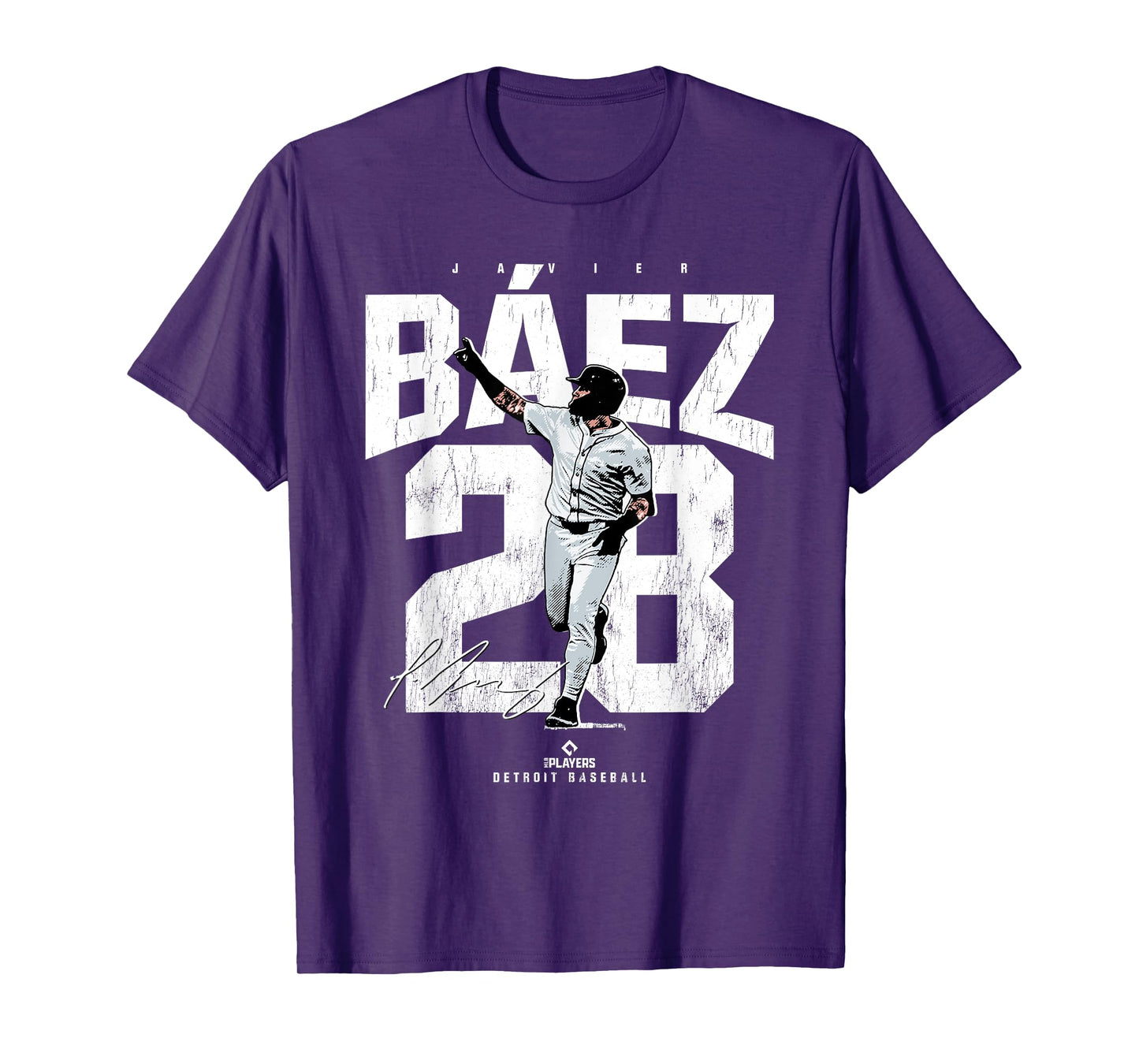 Javier Baez | Detroit Baseball Players | MLBJBA3921 T-Shirt