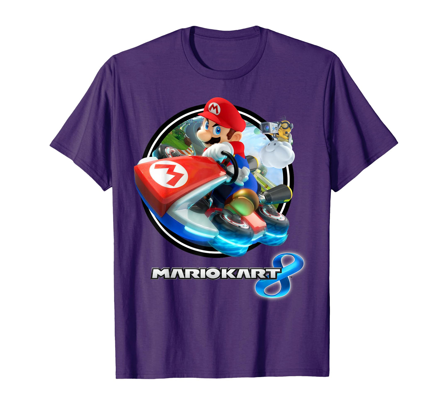 Nintendo Mario Kart 8 Circle Drift Logo T-Shirt