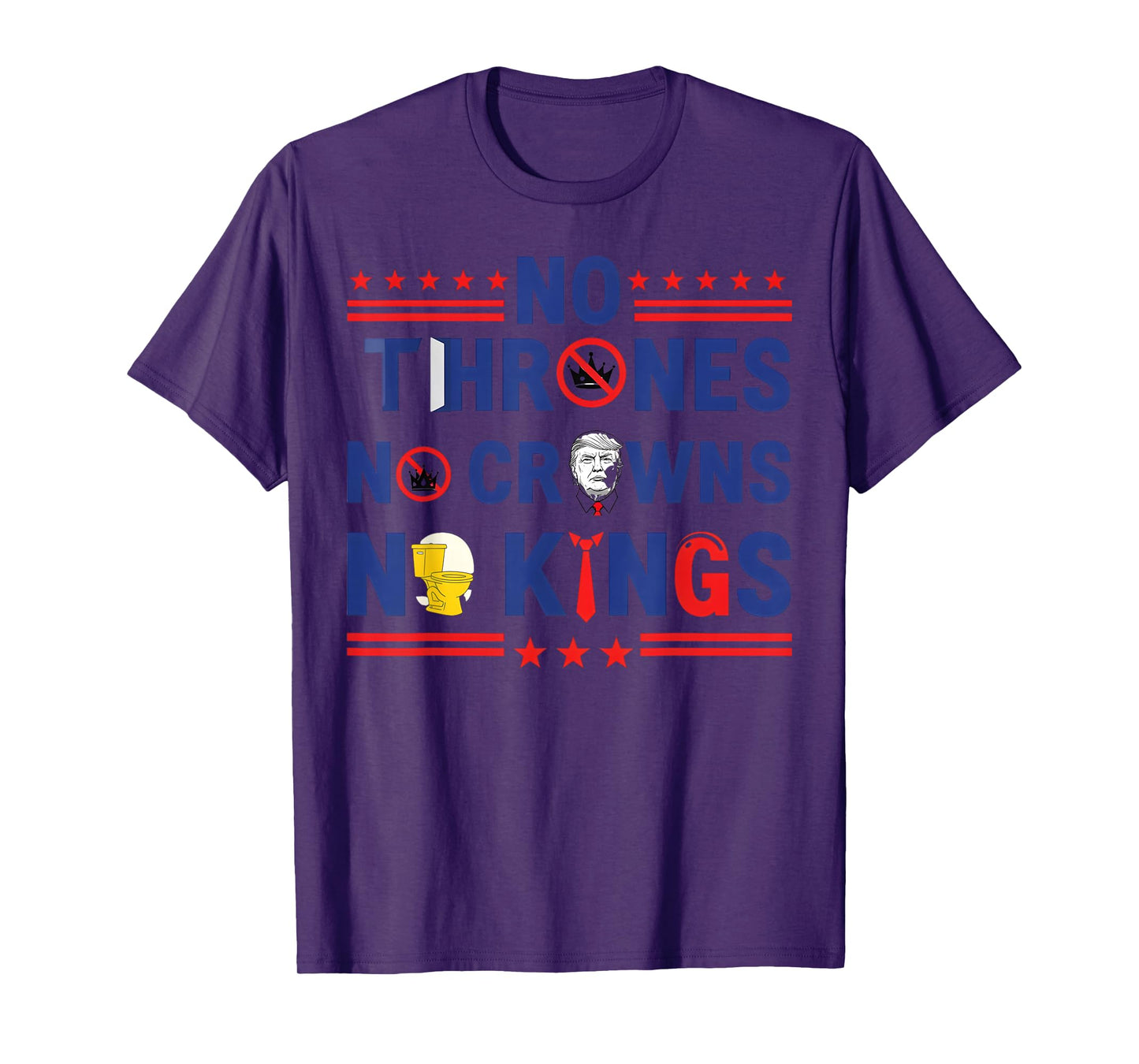 No Thrones No Crowns No Kings T-Shirt T-Shirt