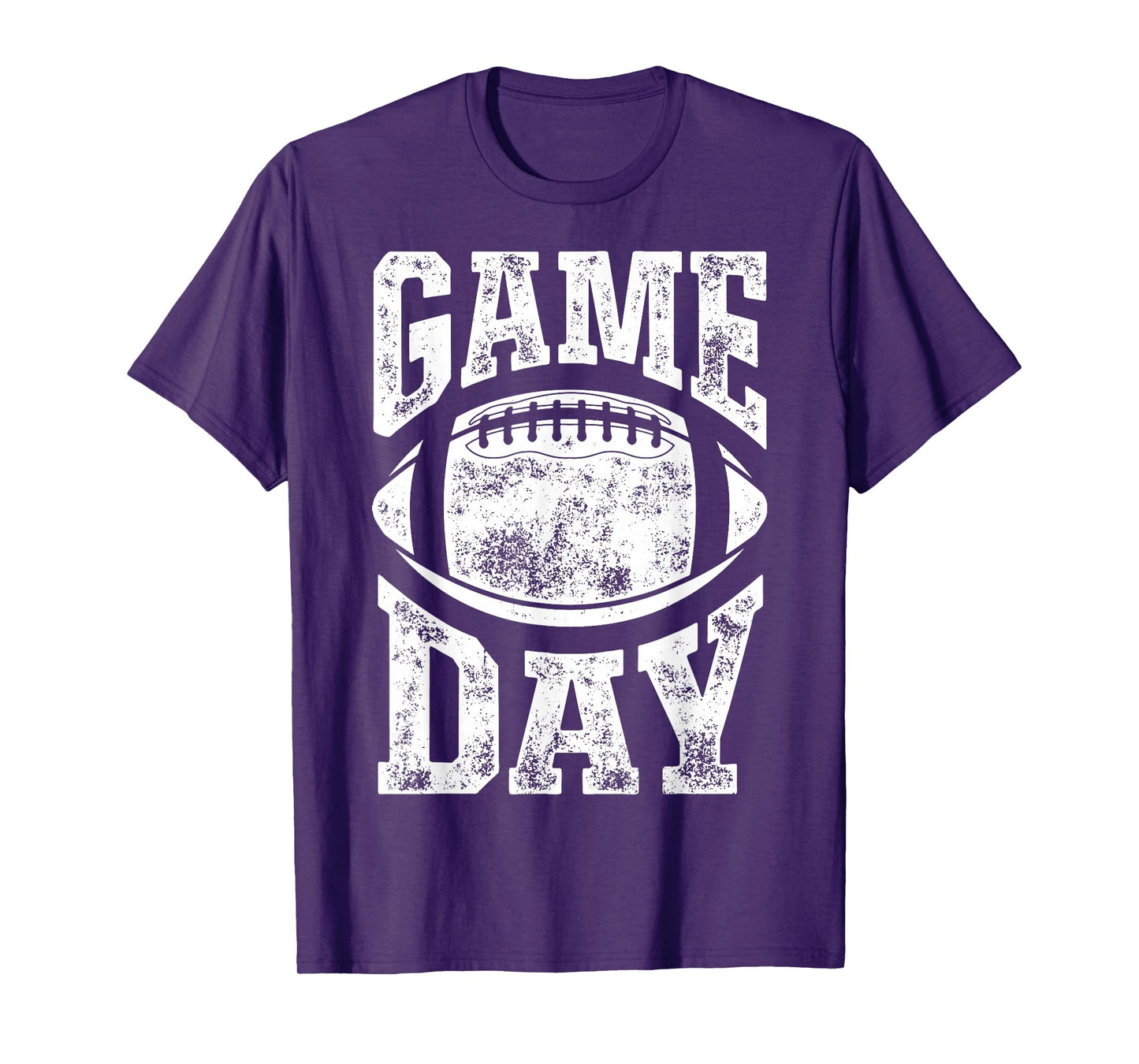 Game Day Football Season Funny Men Team Sports Vintage T-Shirt