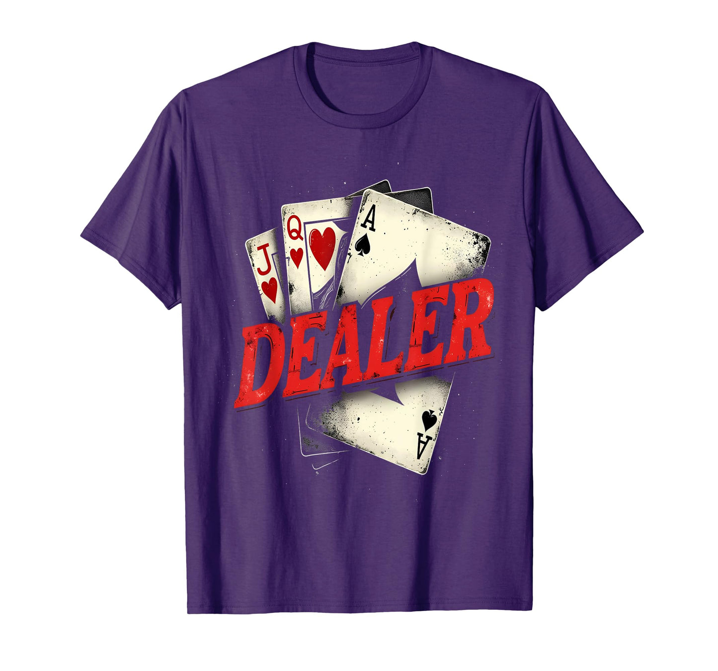 Dealer Playing Cards Poker Casino T-Shirt