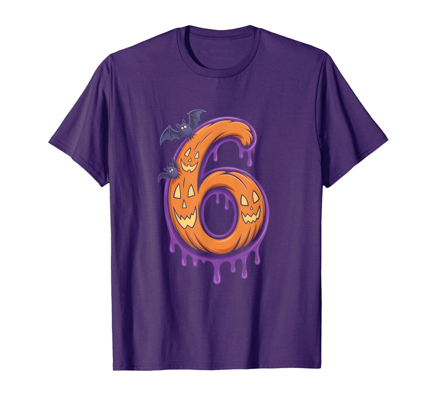 Fun Six Seven 6 7 Meme Design Couples Halloween T-Shirt