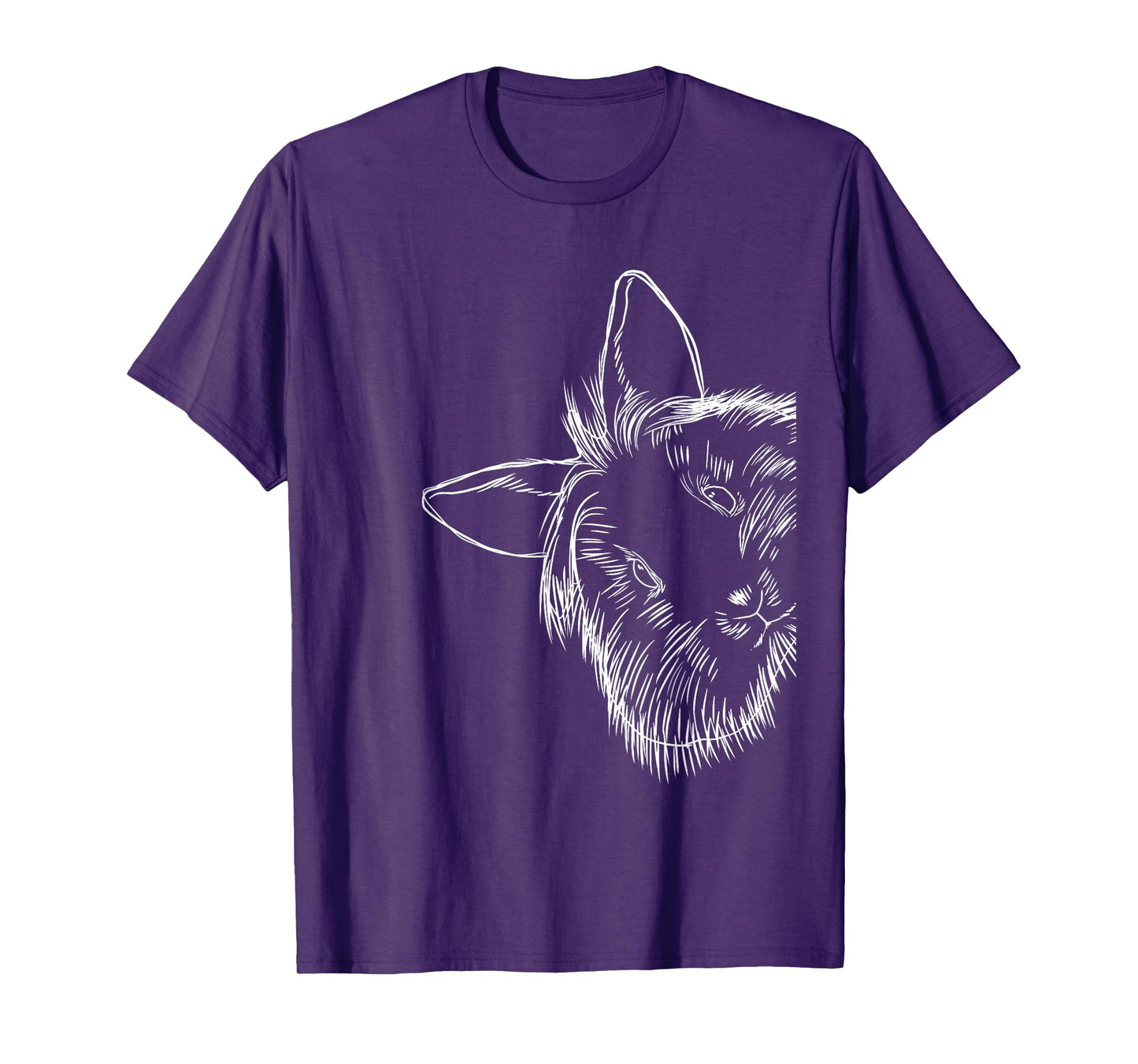 Funny Lionhead Rabbit T-Shirt
