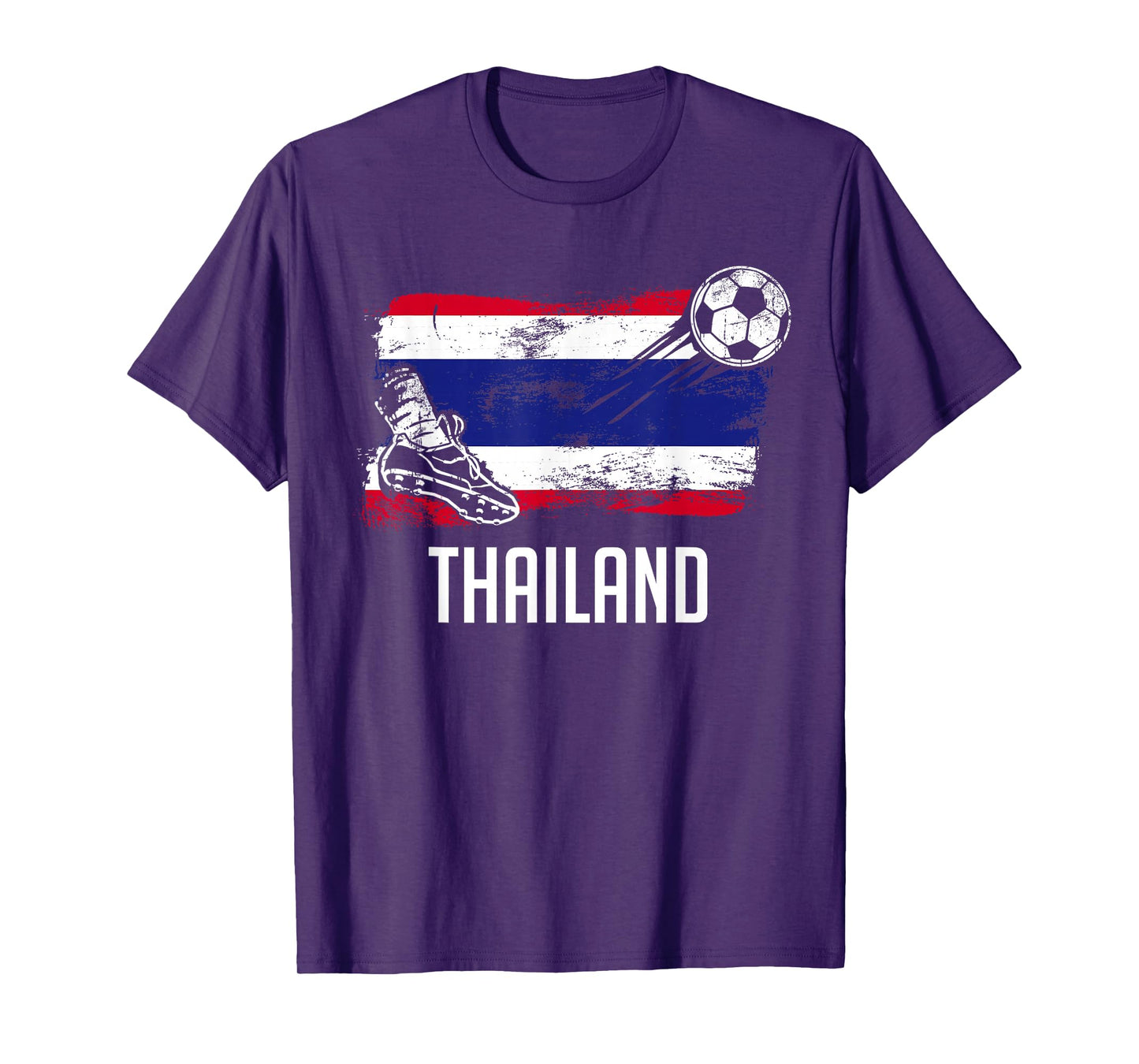 Thailand Flag Jersey Thai Soccer Team Thai T-Shirt