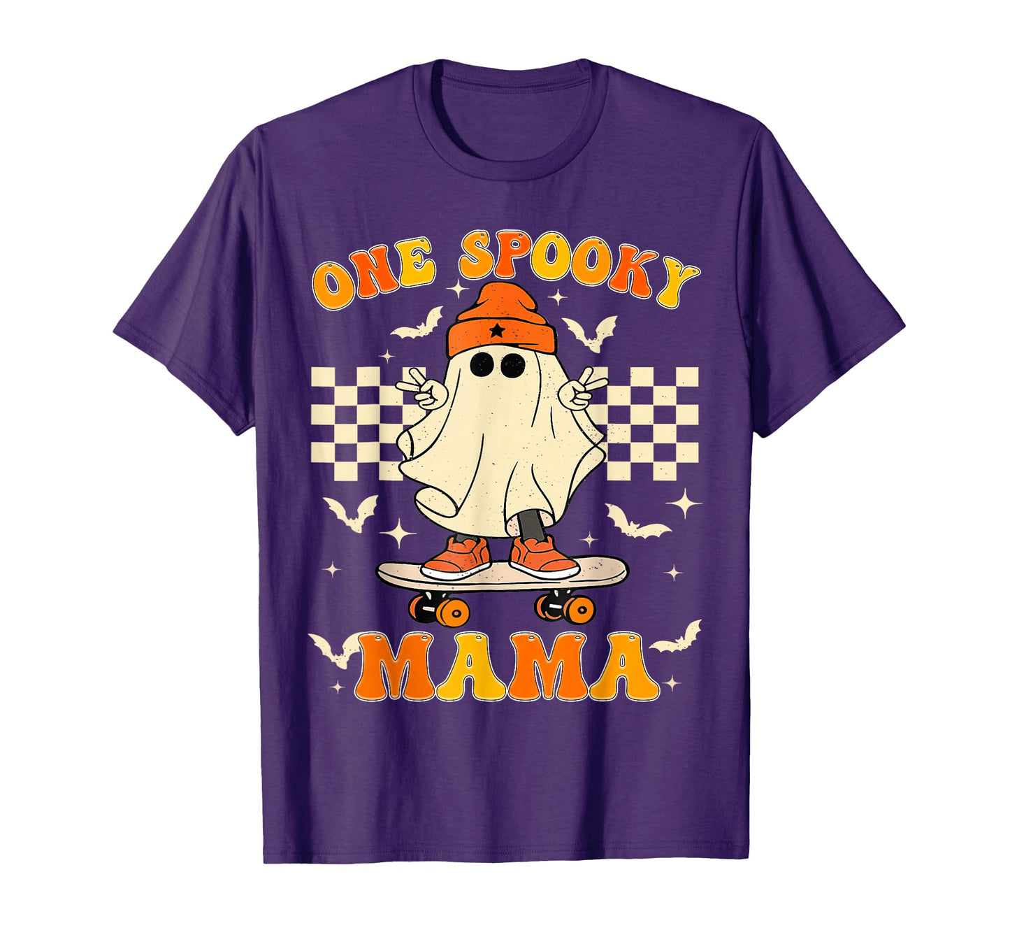 Groovy Boo One Spooky Mama First Halloween Birthday Boy T-Shirt