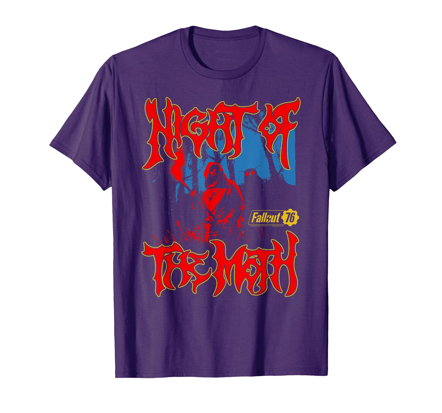 Fallout Video Game Night of the Moth Heavy Metal T-Shirt