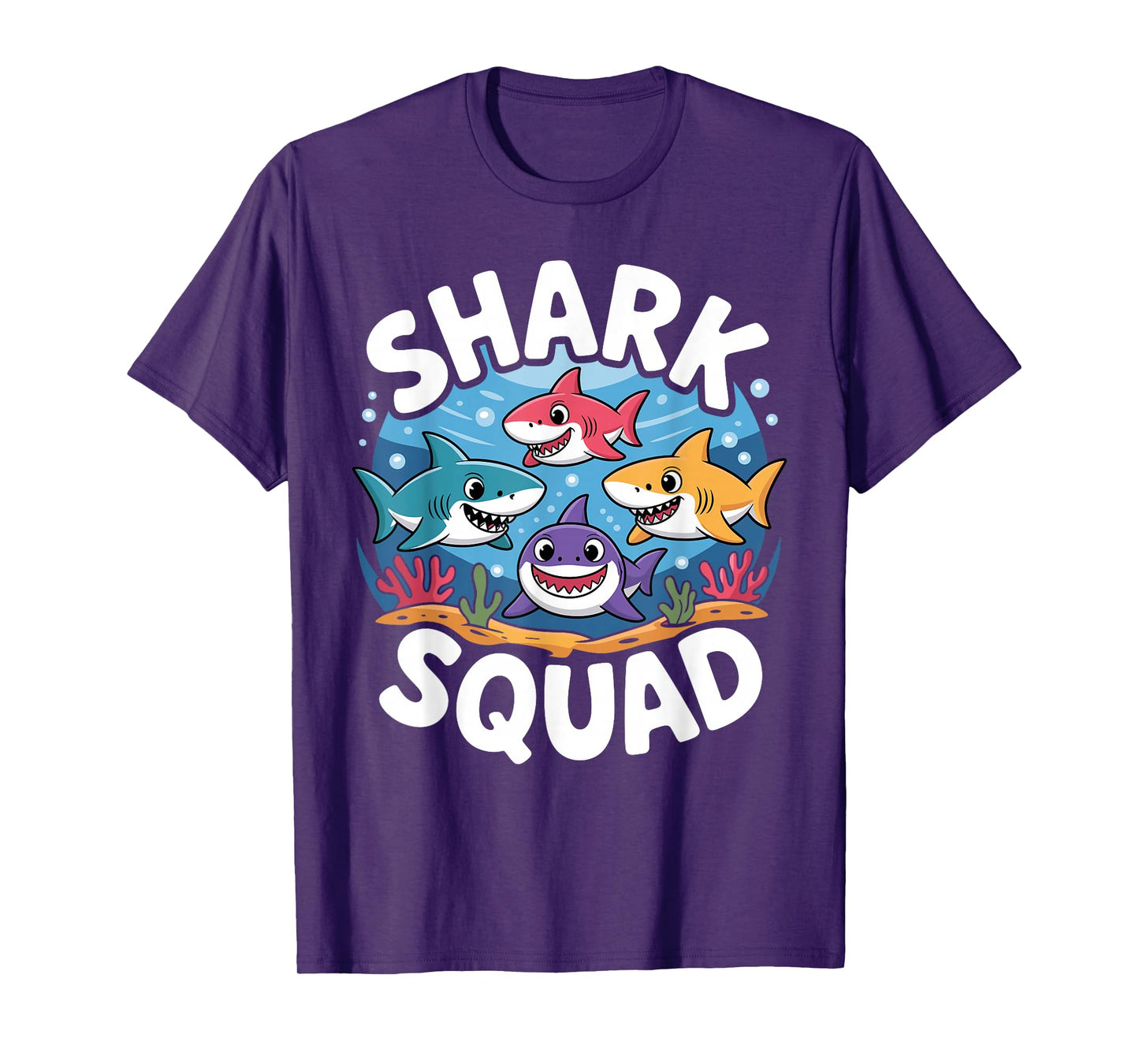 Cool Shark Art for Men Women Great White Hammerhead Shark T-Shirt