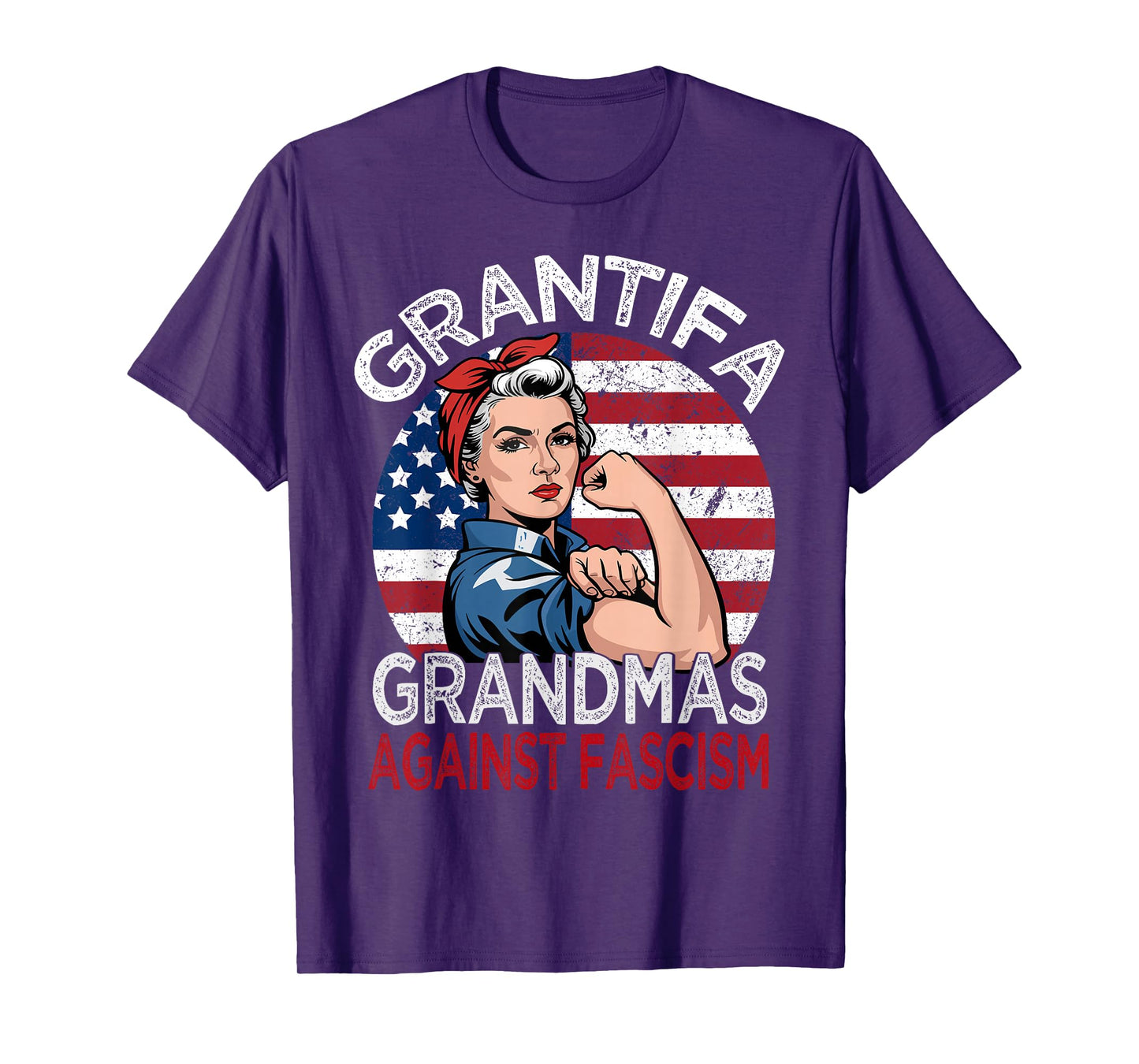 Grantifa Grandmas Against Fascism Feminist No Kings 50501 T-Shirt