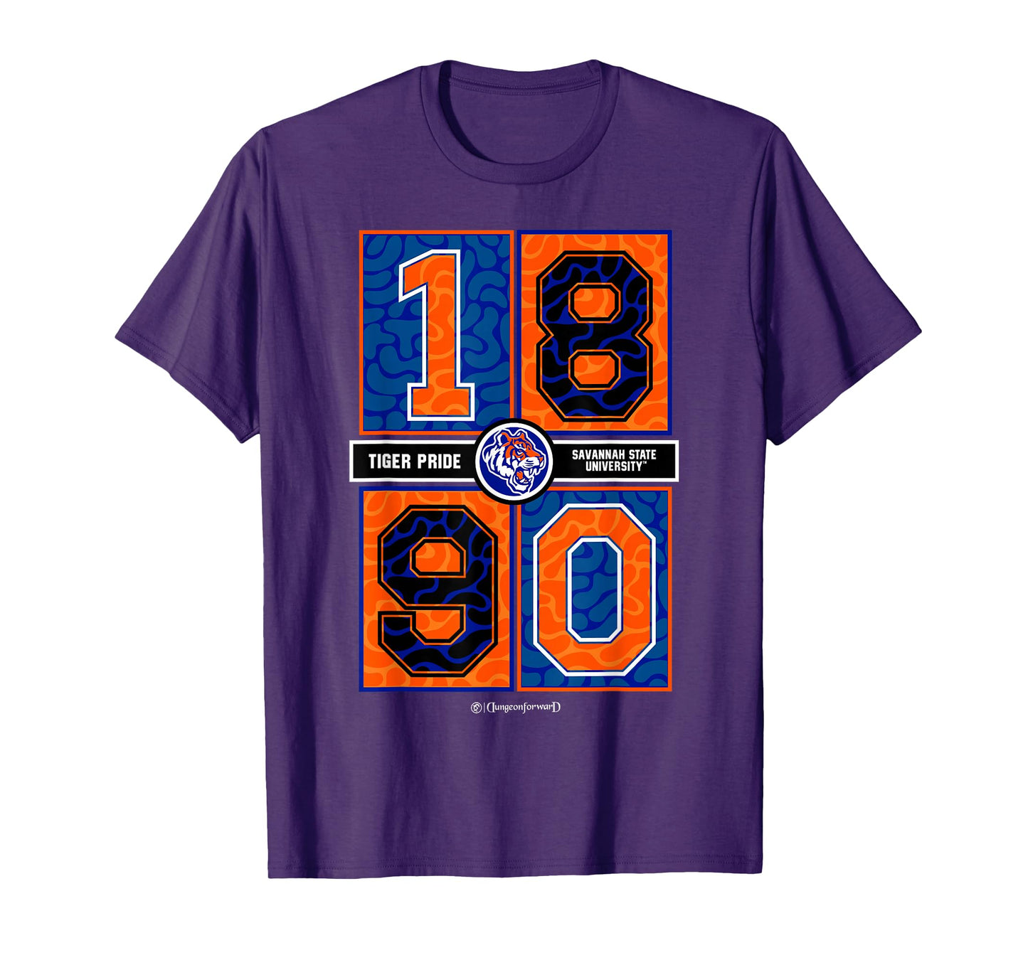 Savannah State University - Concrete Date HBCU Tigers T-Shirt