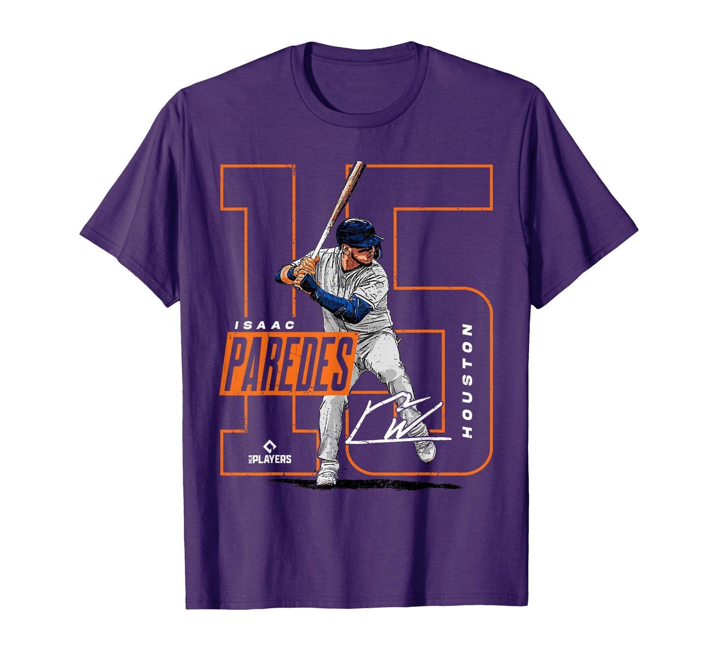 Isaac Paredes | Houston MLB Baseball Players| MLBIPA204M T-Shirt