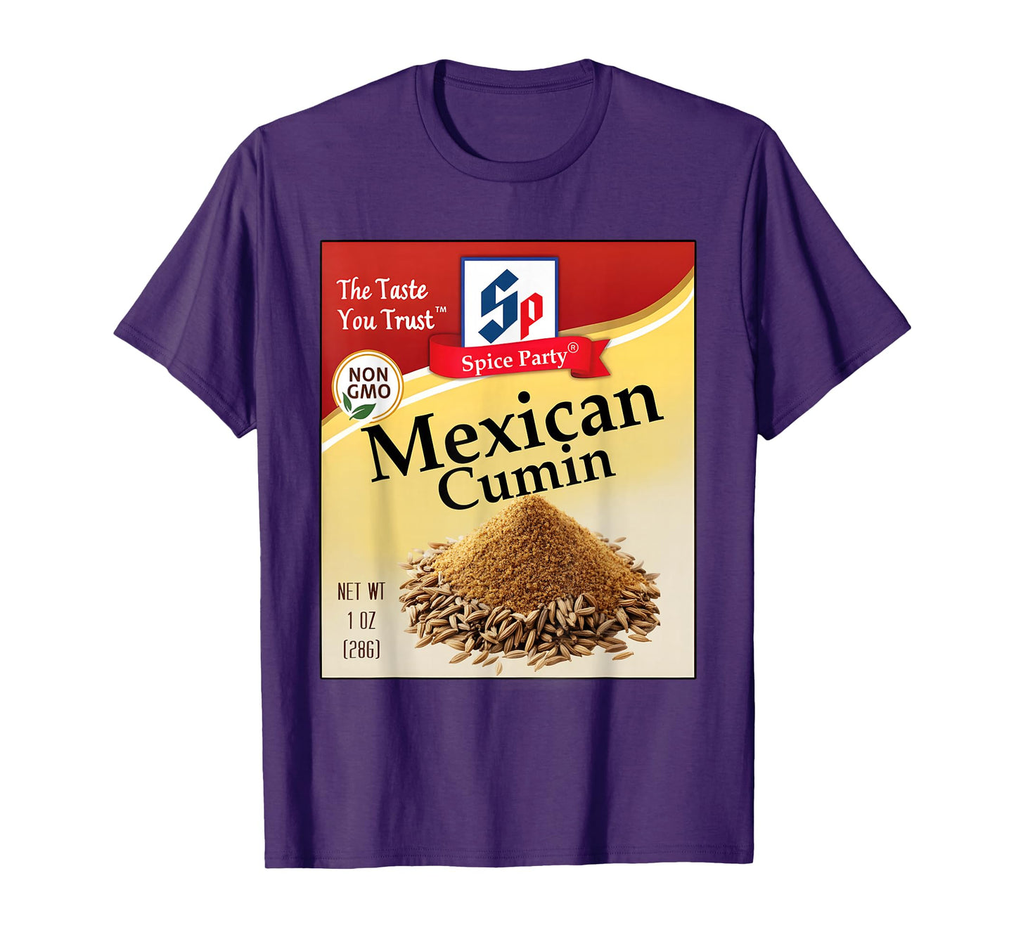 Mexican Cumin Condiment Costume Holiday Spice Group Costumes T-Shirt