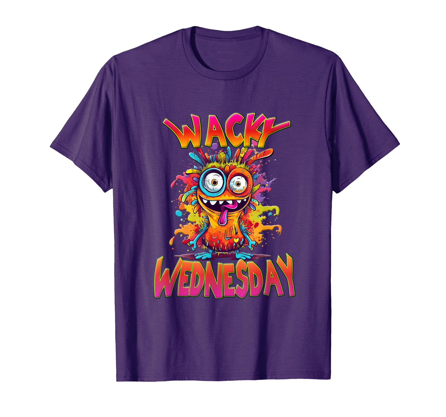 Wacky Wednesday Men, Woman and Kids Outfit for School Funny T-Shirt