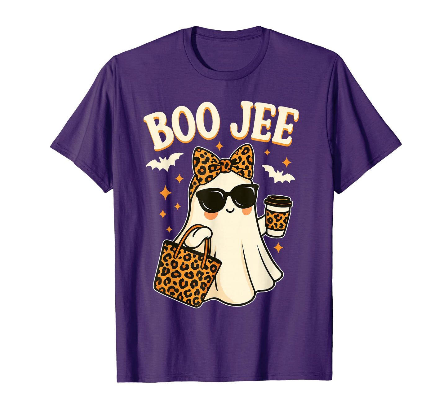Boo JEE Ghost Shirt Halloween Women Girls Boojee Halloween T-Shirt