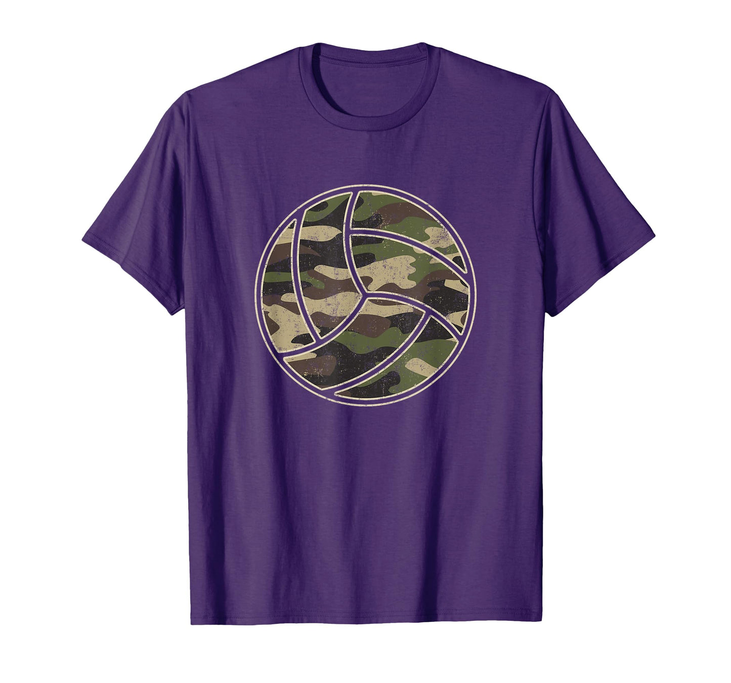 Cool Camo Volleyball Camouflage Volleyball Lover Player T-Shirt