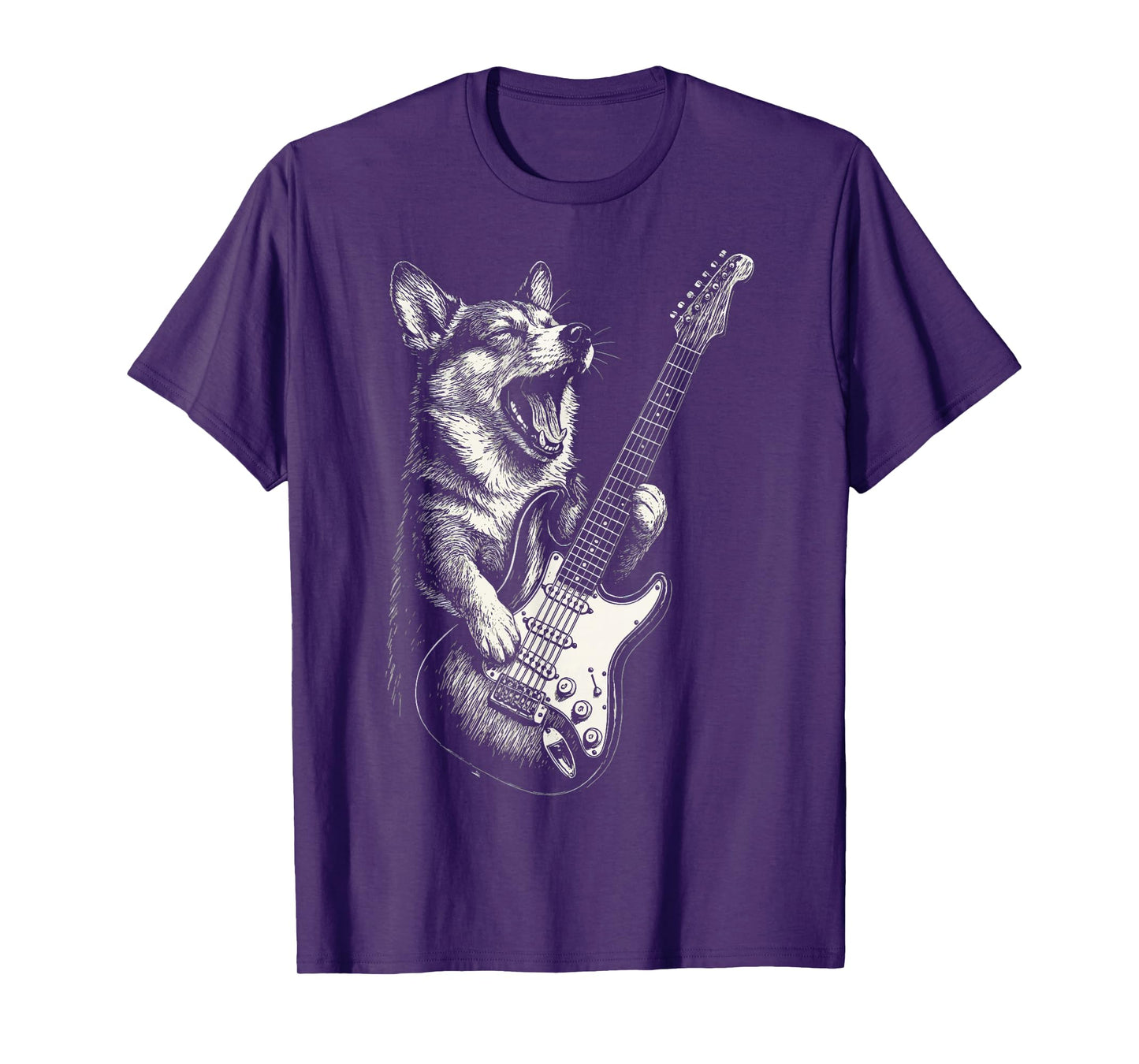Corgi Guitar T-Shirt