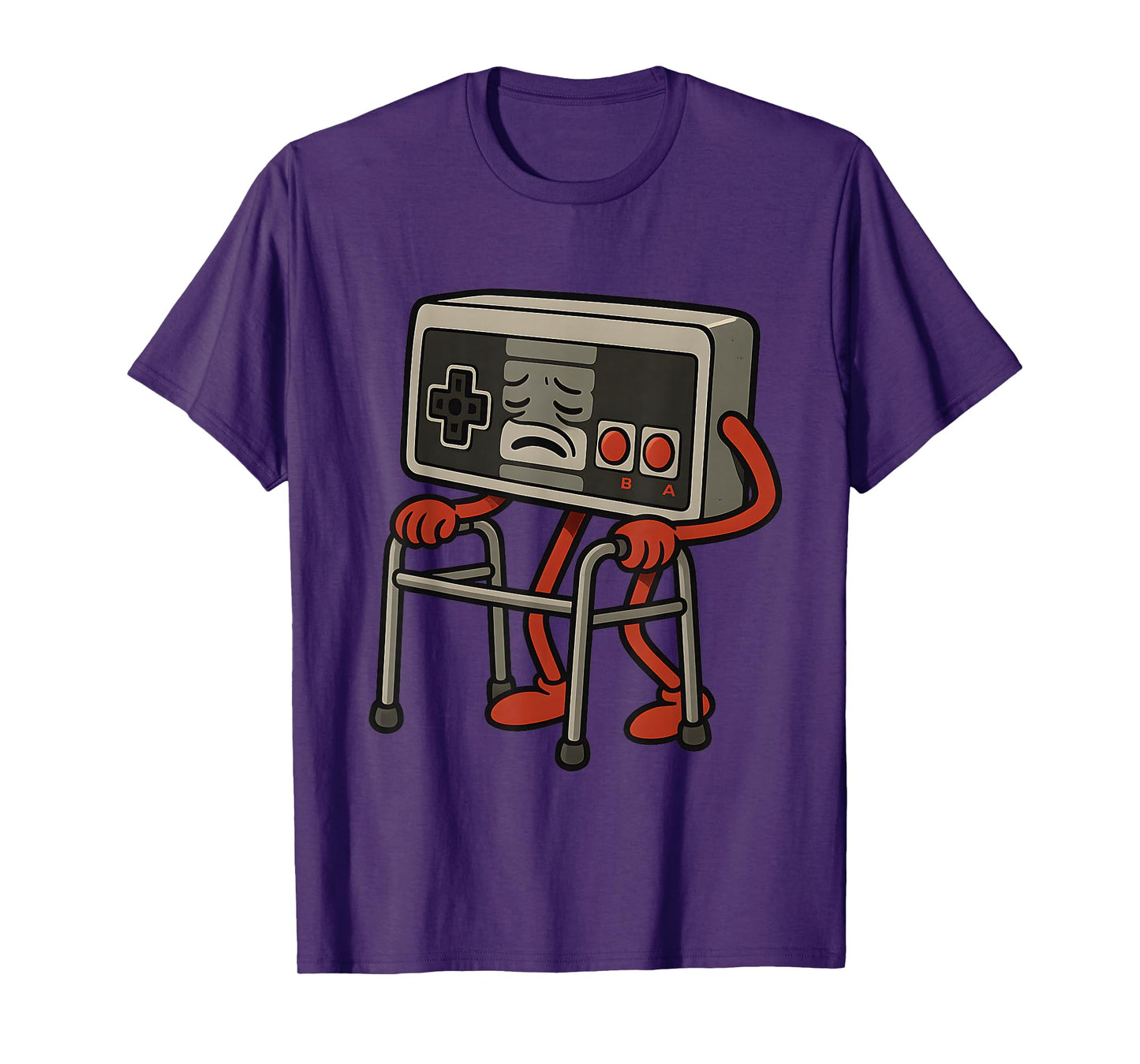 Funny Old Gamer Gaming Retro 80s 90s Video Game Old Gamer T-Shirt