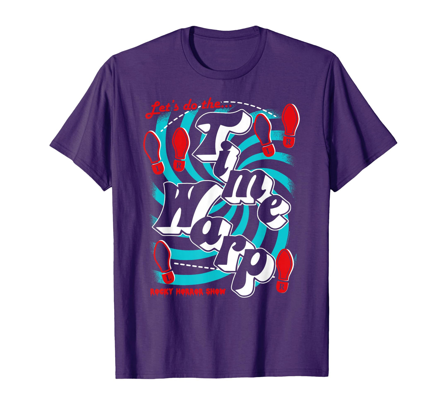 The Rocky Horror Show Let's Do The Time Warp Musical T-Shirt
