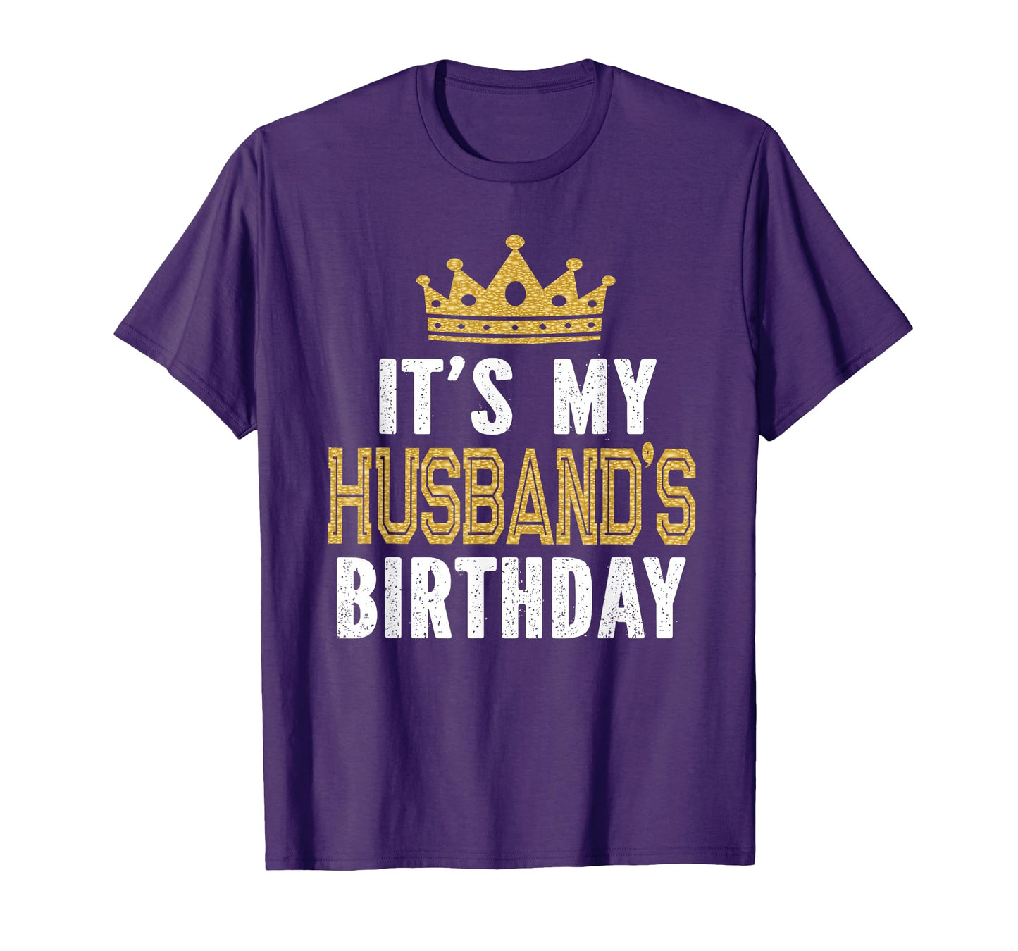 It's My Husband's Birthday Party Family Matching T-Shirt
