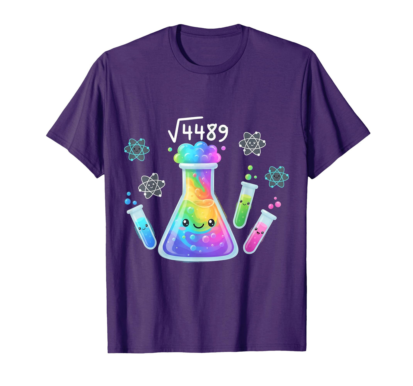 67 Meme Square Root 4489 Science Six Seven Math Teacher T-Shirt