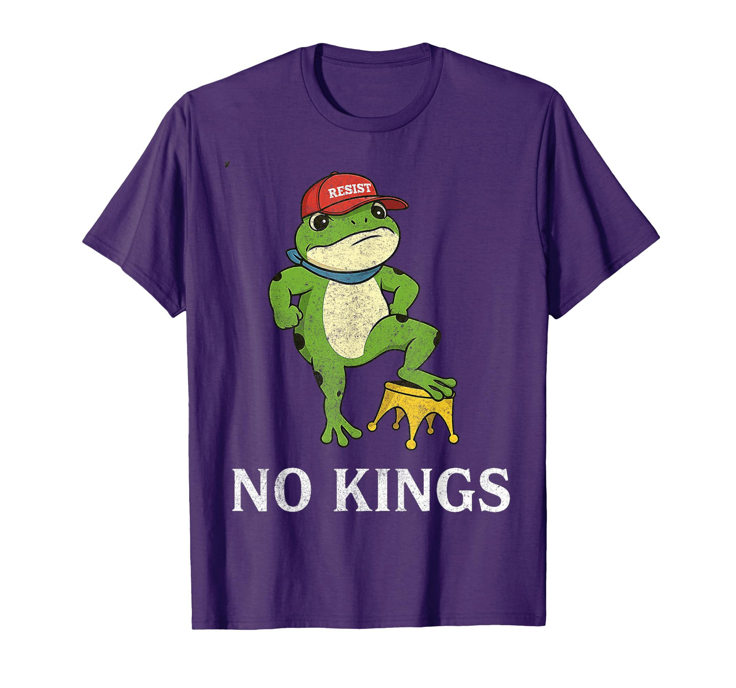 Freedom Portland Frog Resist No Kings T-Shirt