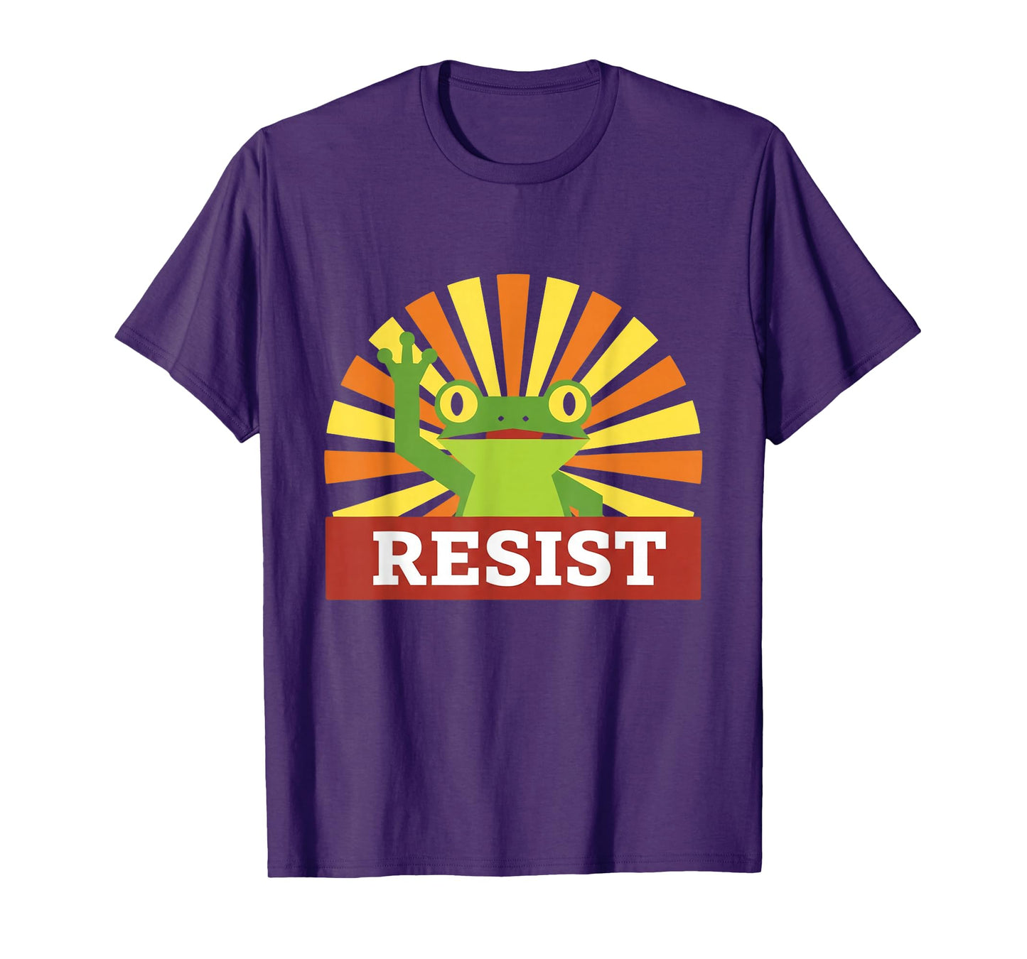 Portland Resist Frog Protest No Kings Day T-Shirt