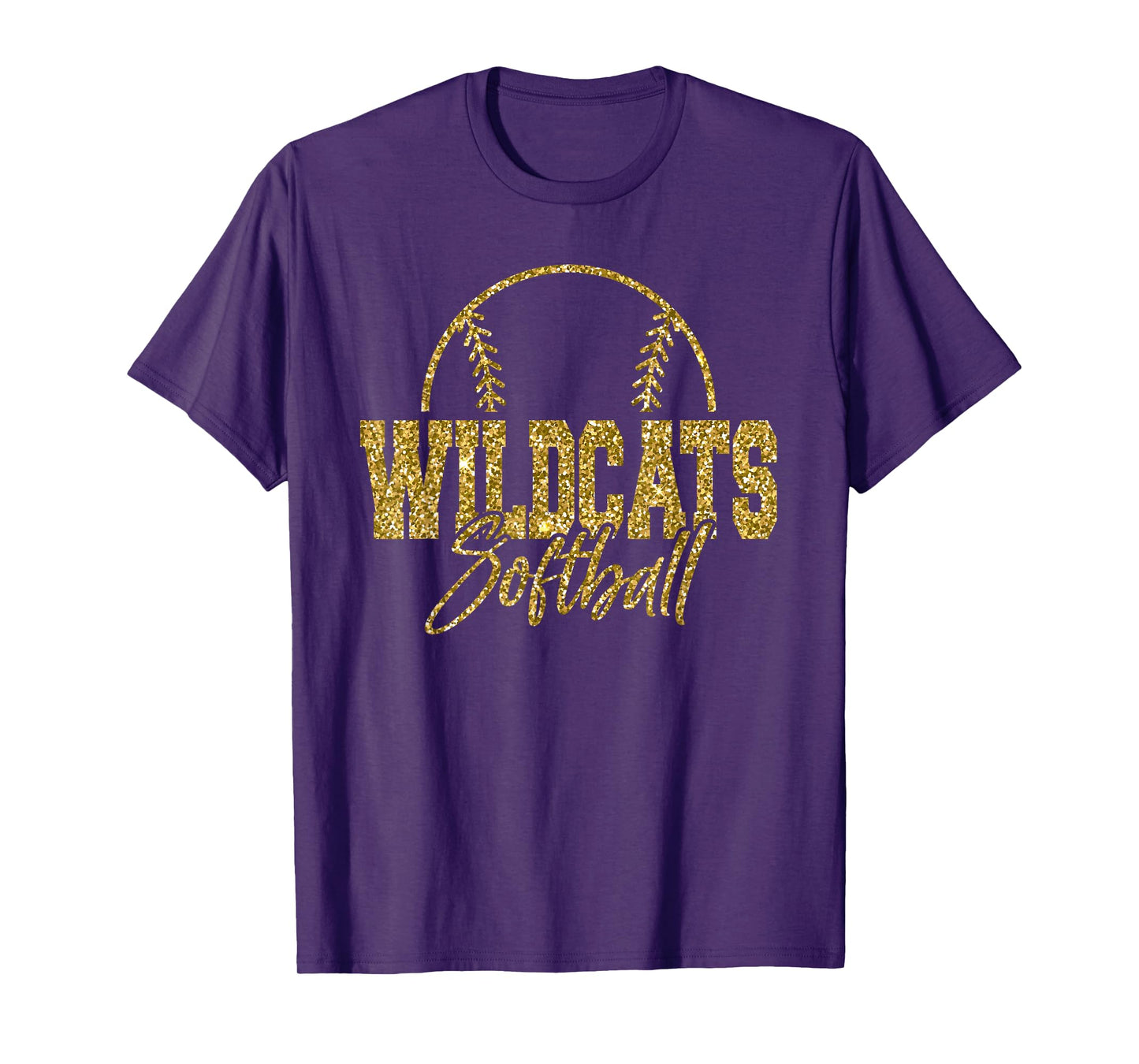 Vintage Wildcats Softball Fan Matching Sports Travel Team T-Shirt