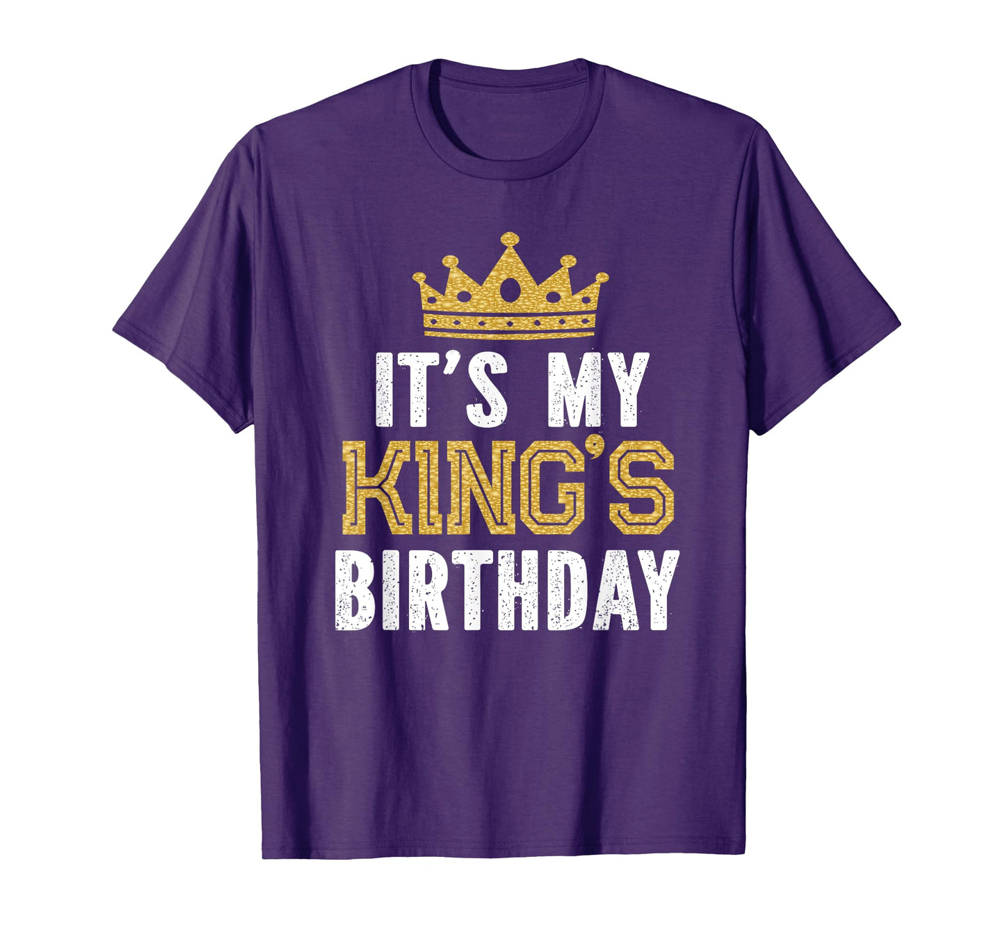 It's My King's Birthday Party Family Matching T-Shirt